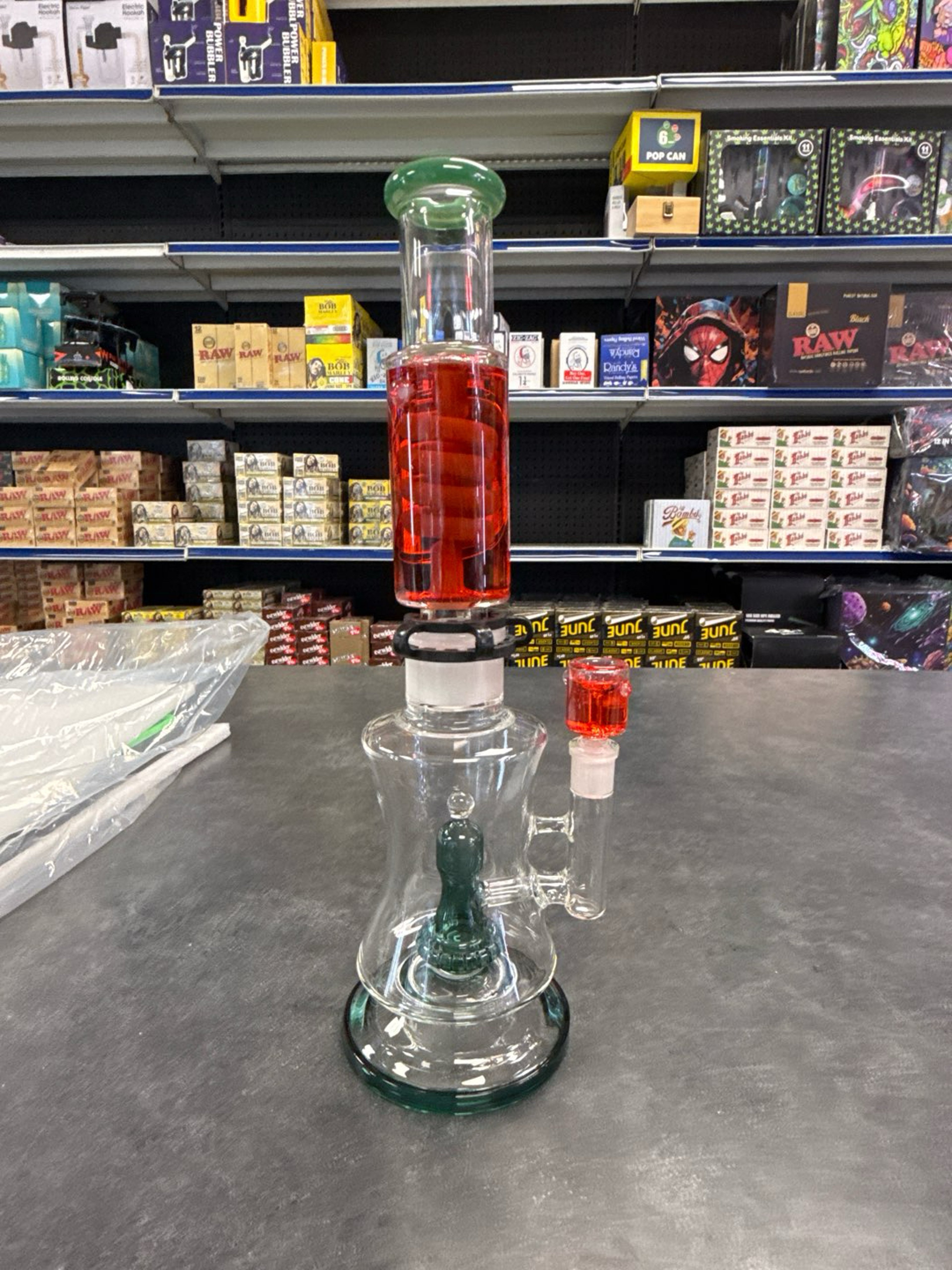 Preview pic of Bong with freezable top and bowl piece
