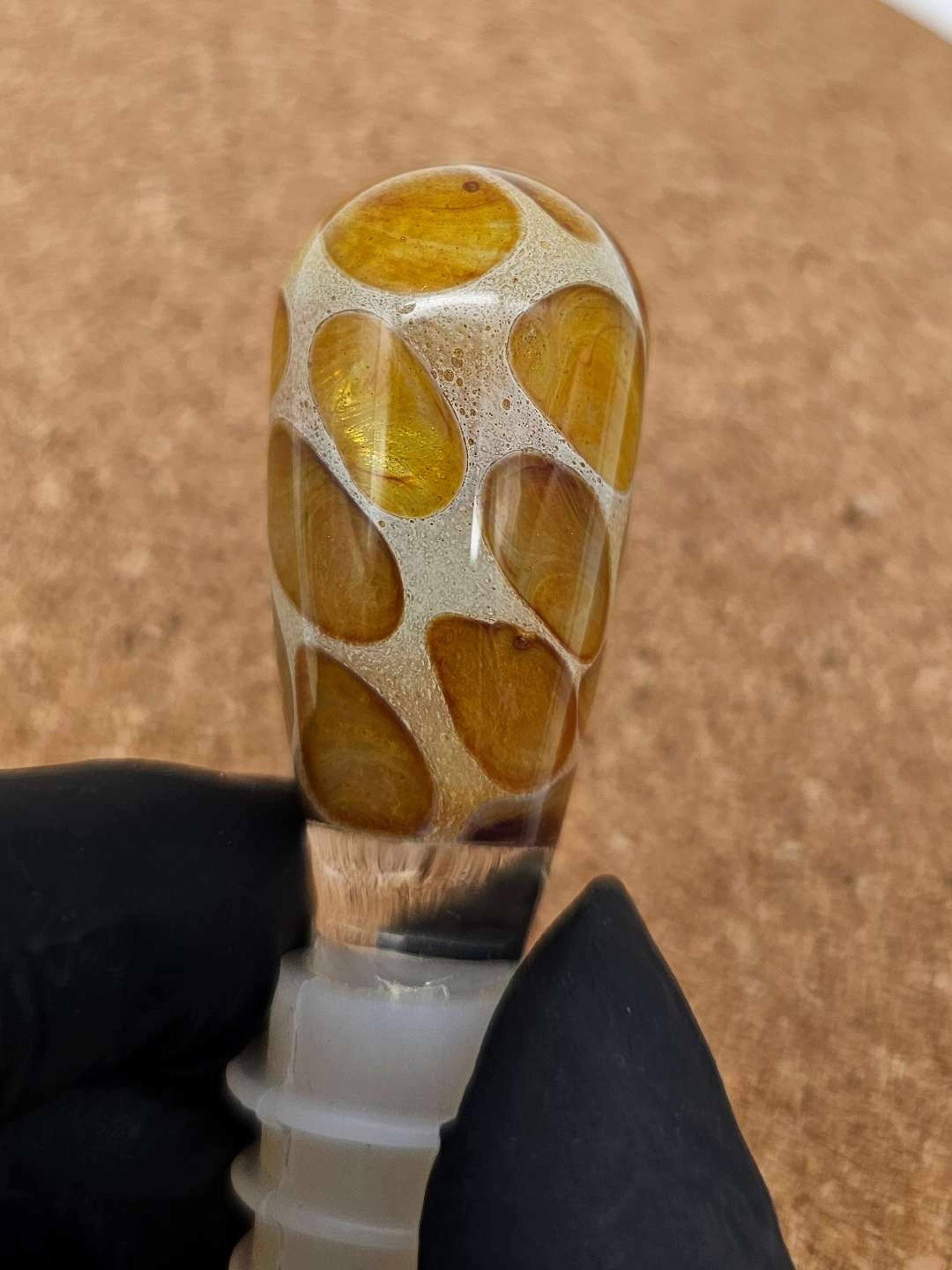 Preview pic of Giraffe print plug/stopper