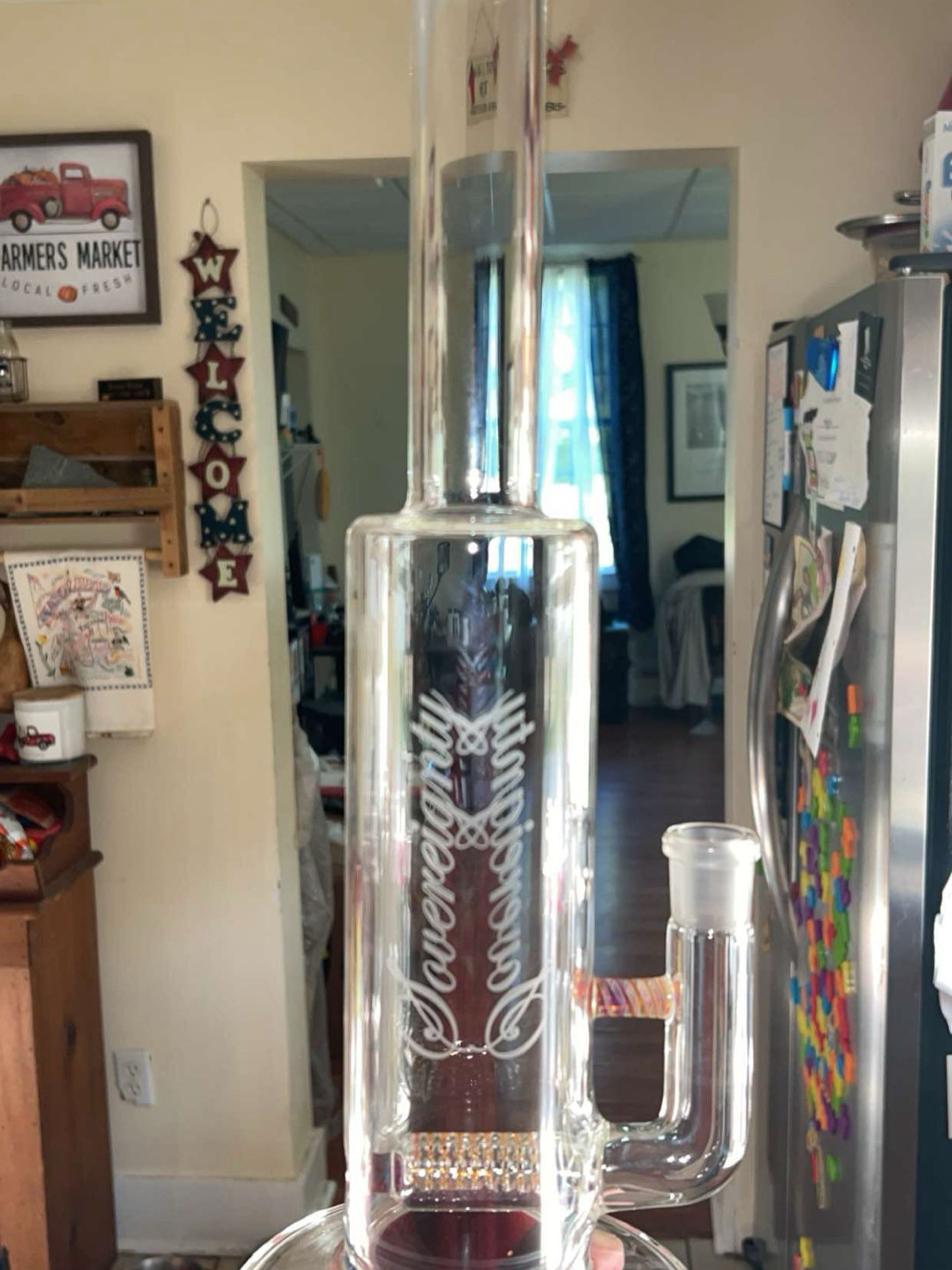 Preview pic of PA Amber Purple KingStem W/Matching slide *READ DESC*