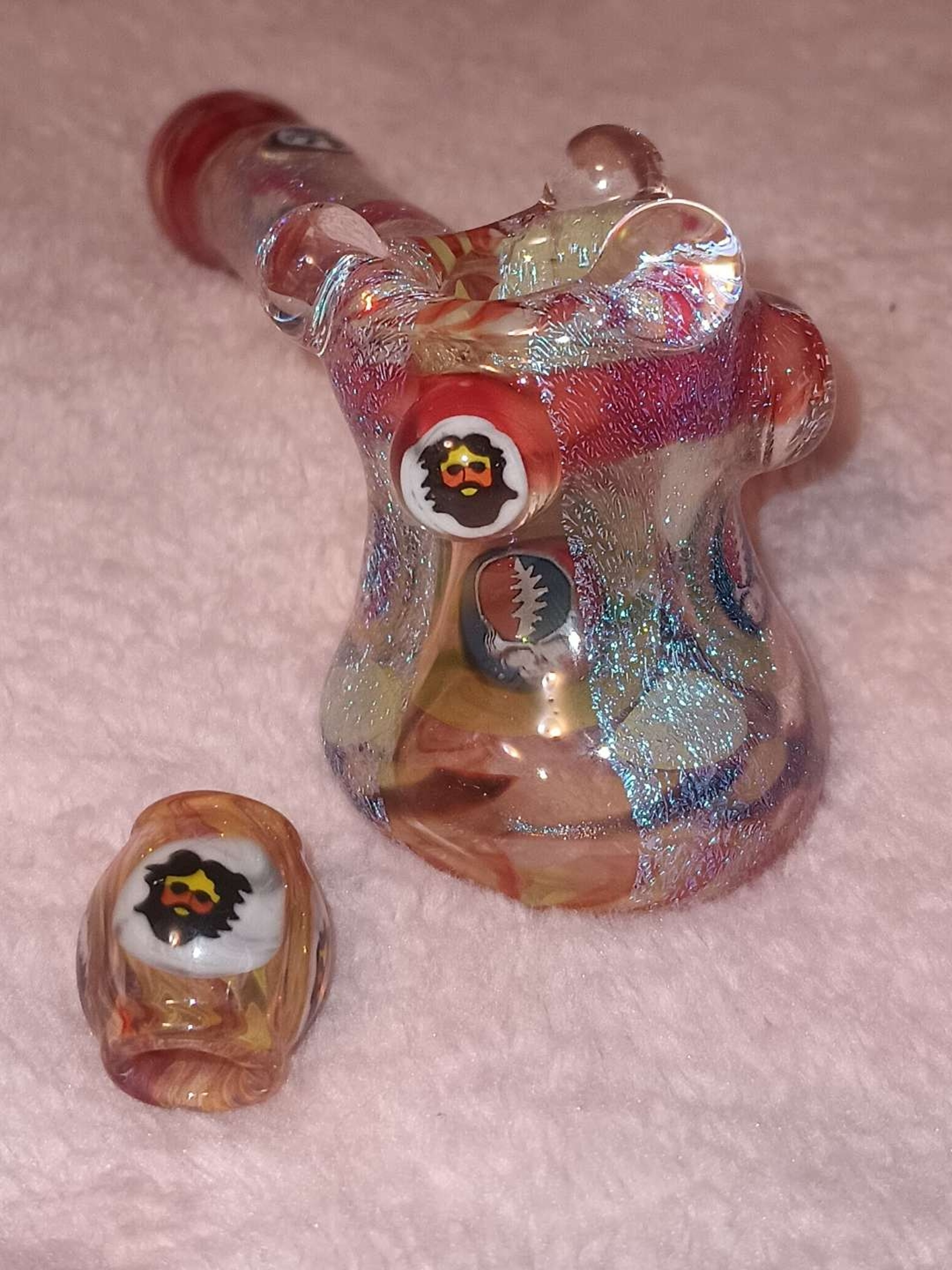 Preview pic of Grateful Dead hammer w/ matching bead