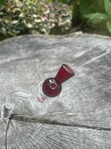 Preview pic of Red Handblown Bubble Cap