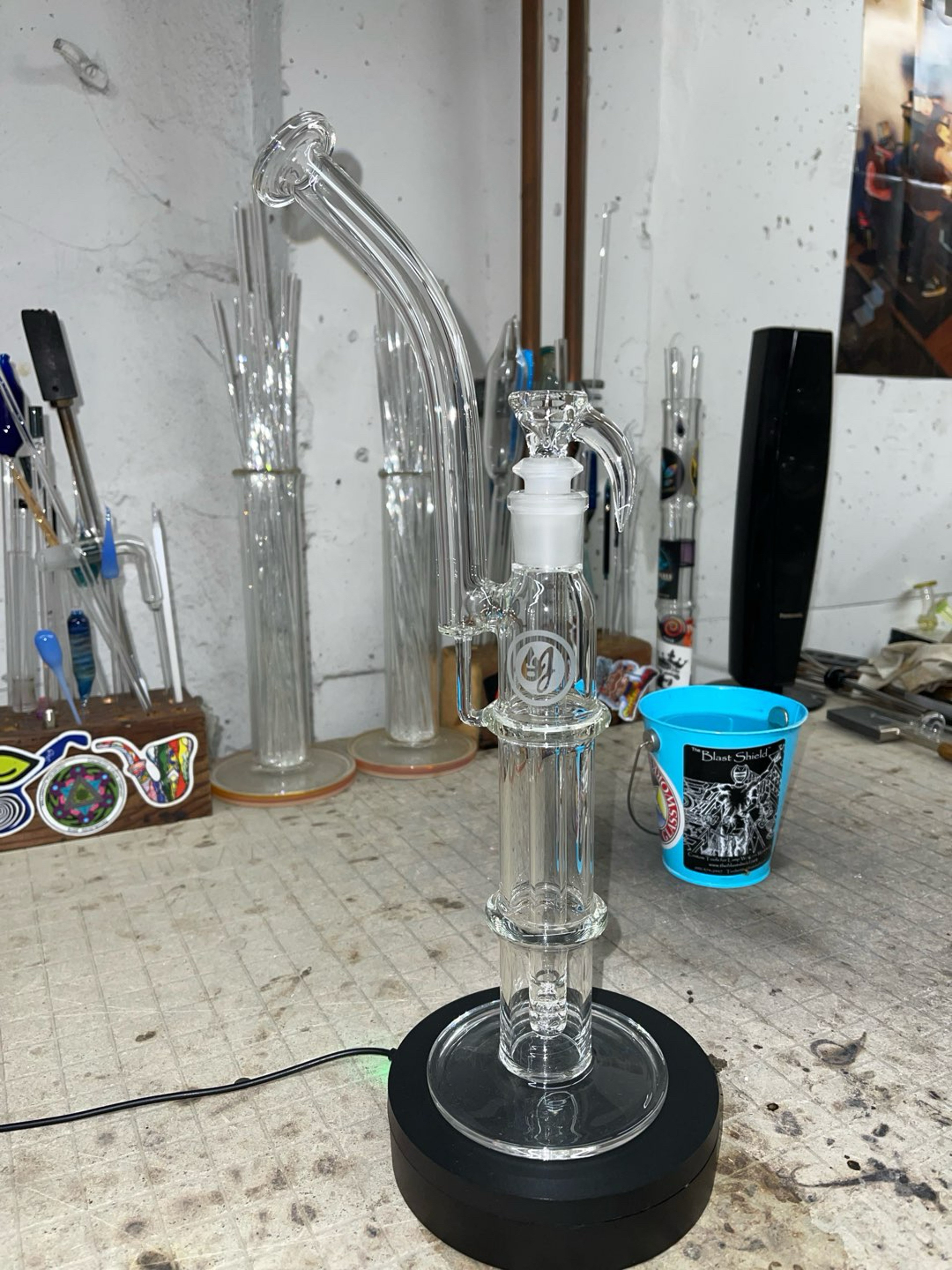 Preview pic of King bubbler removable gridded steam