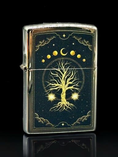 Preview pic of Zippo Lighter Mystic Nature Design