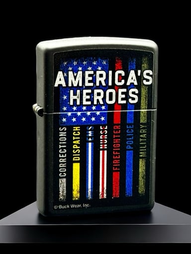 Preview pic of Zippo Lighter America’s Heroes