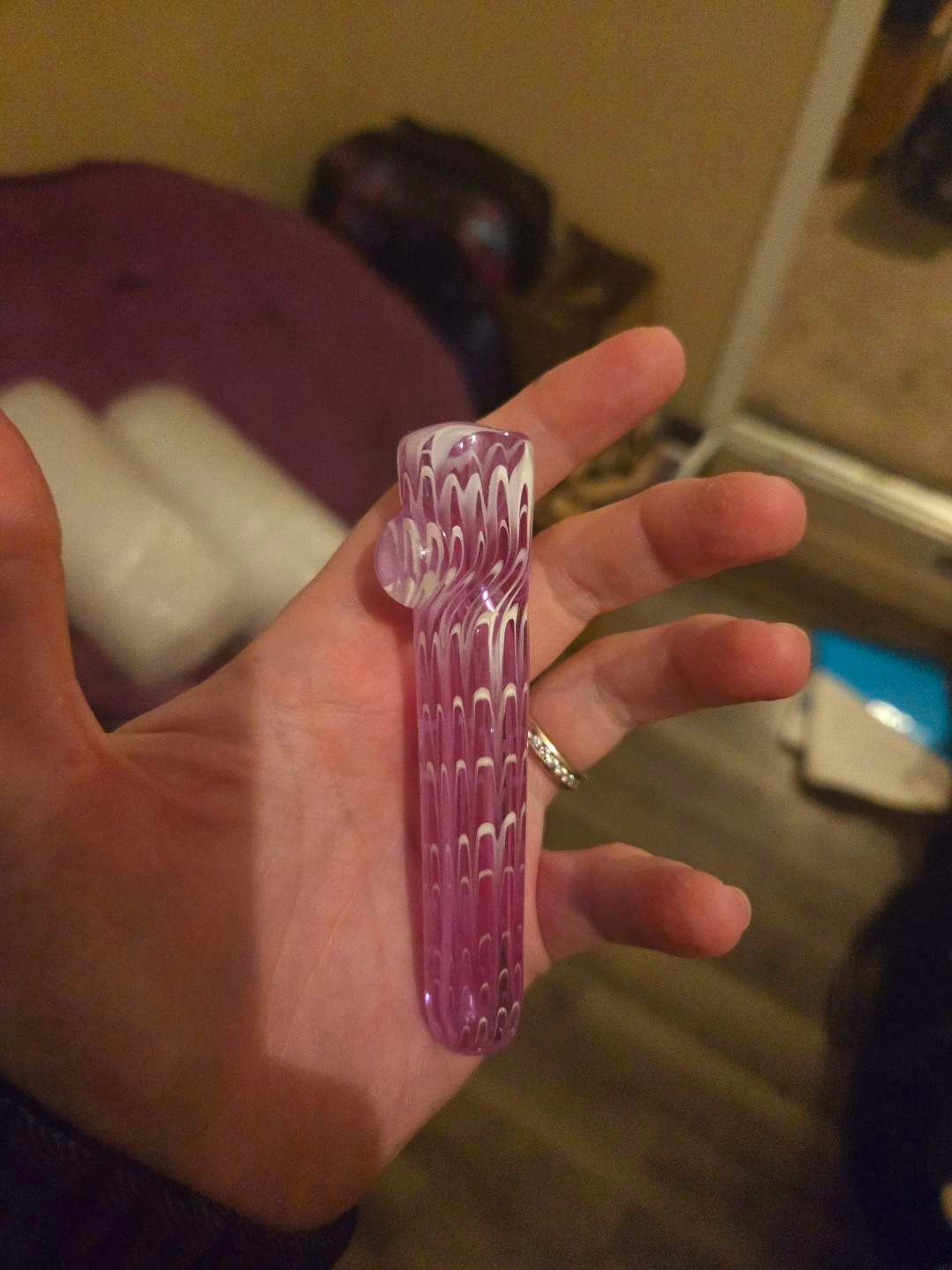 Preview pic of Purple Wrap and Rake Chillum