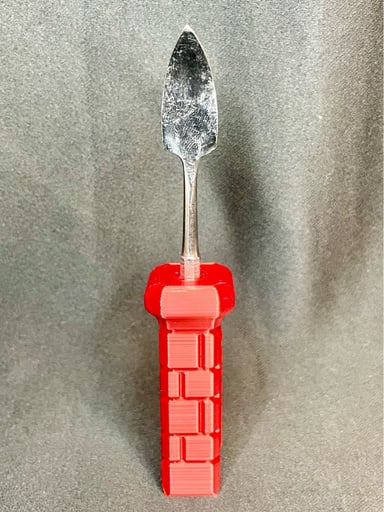 Preview pic of By the brick 3d printed dab tool