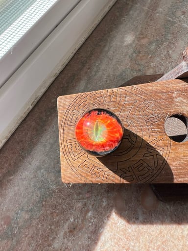 Preview pic of DeMatteo Art Eye of Sauron Marble