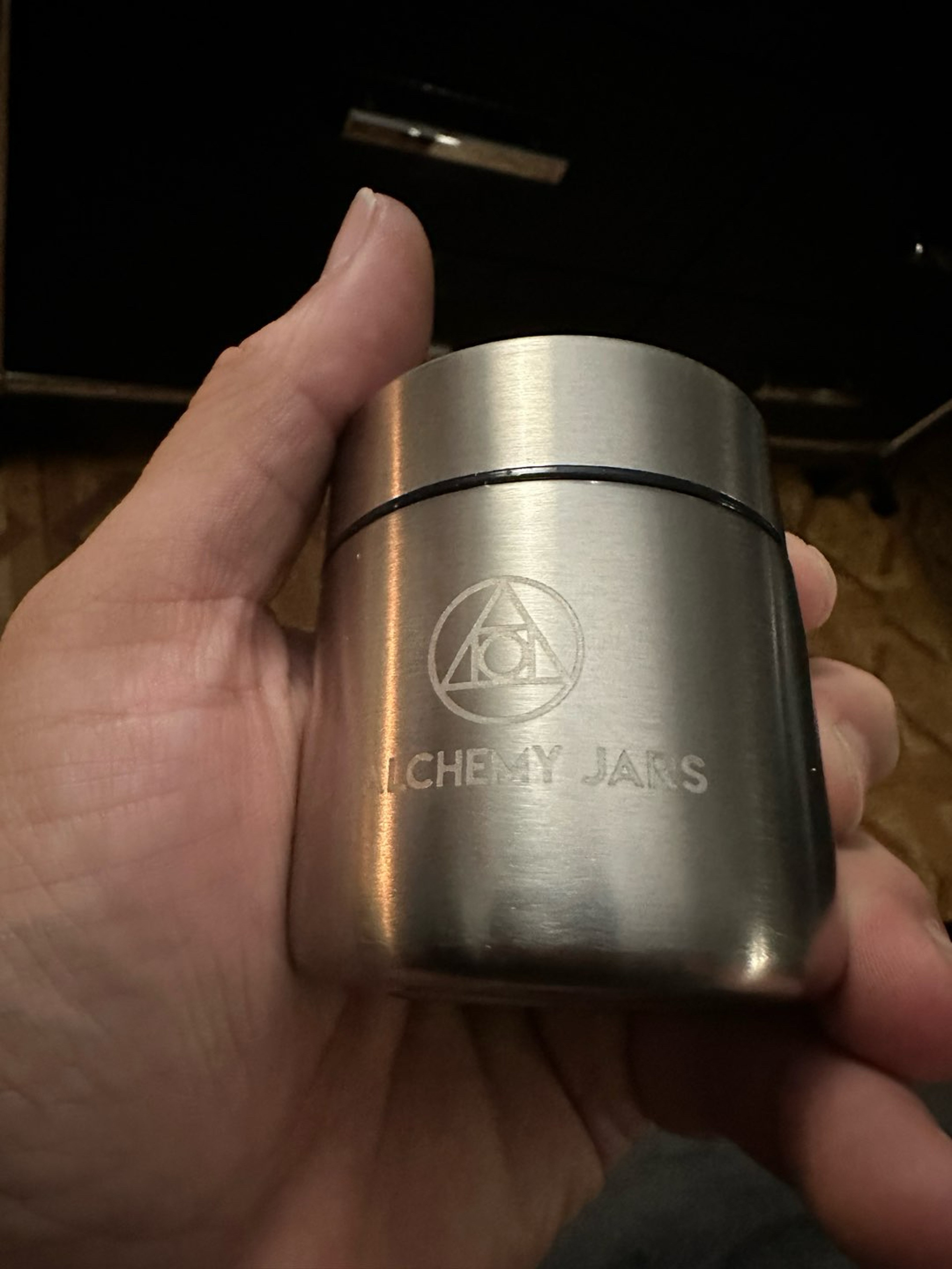 Preview pic of Alchemy jar with different glass inserts