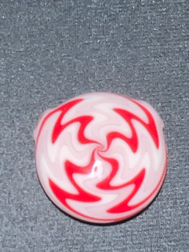 Preview pic of Double sided hollow wigwag pendant