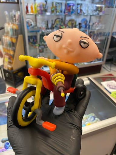 Preview pic of Stewie Griffin Boro Derby Car Rig