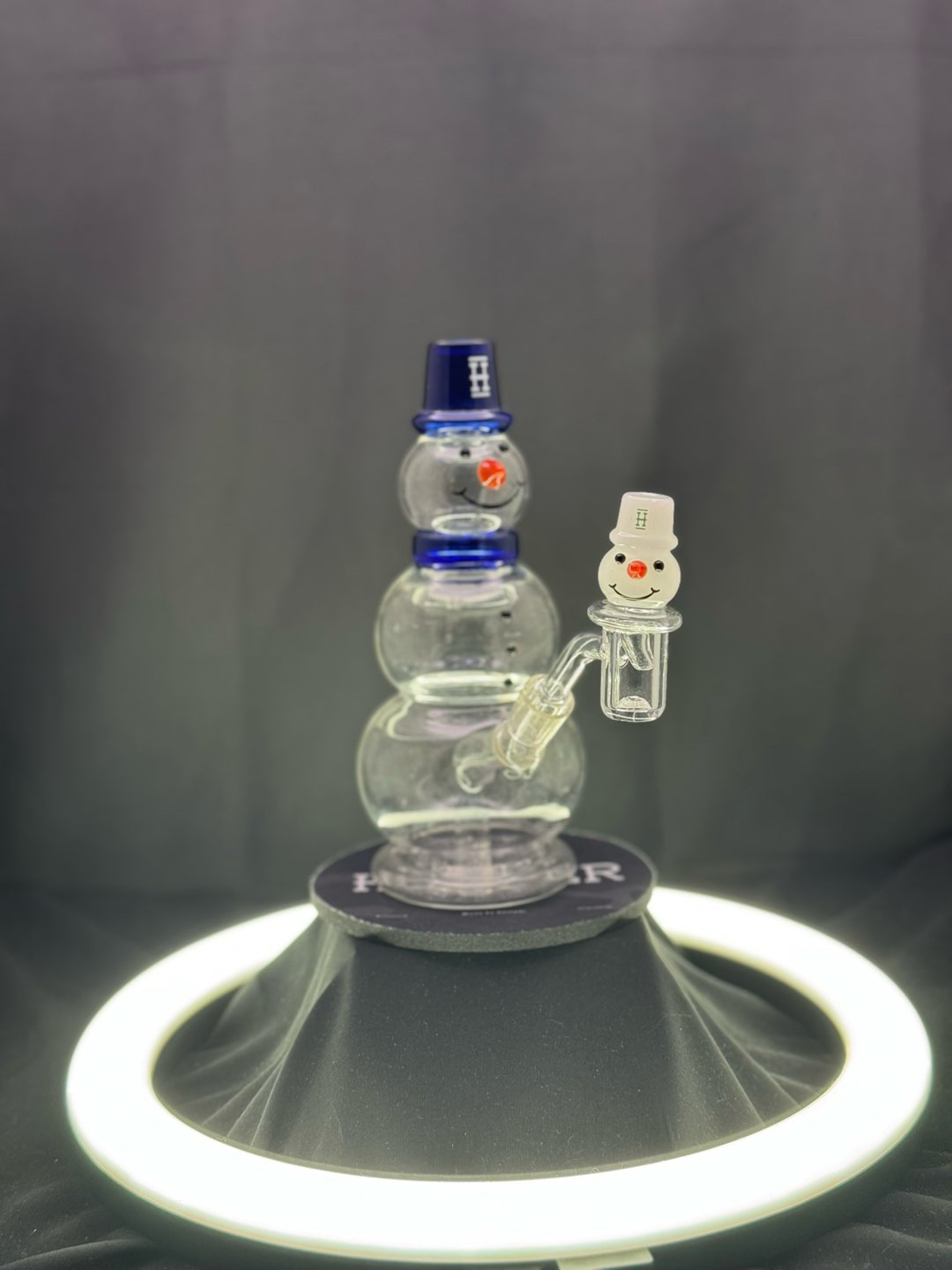 Preview pic of Hemper Blue Snowman with matching carb cap