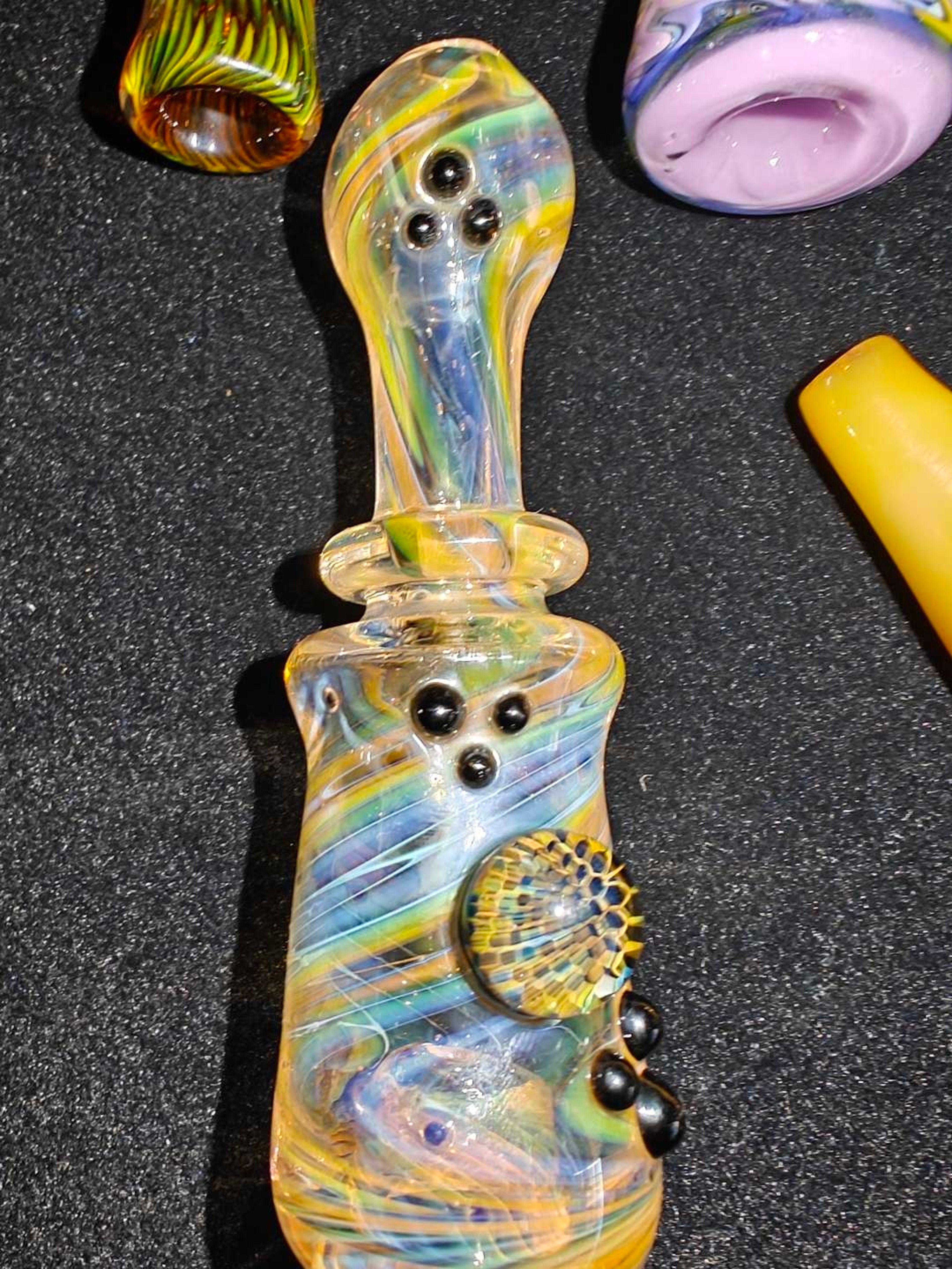 Jakersglass fumed chillum image 0