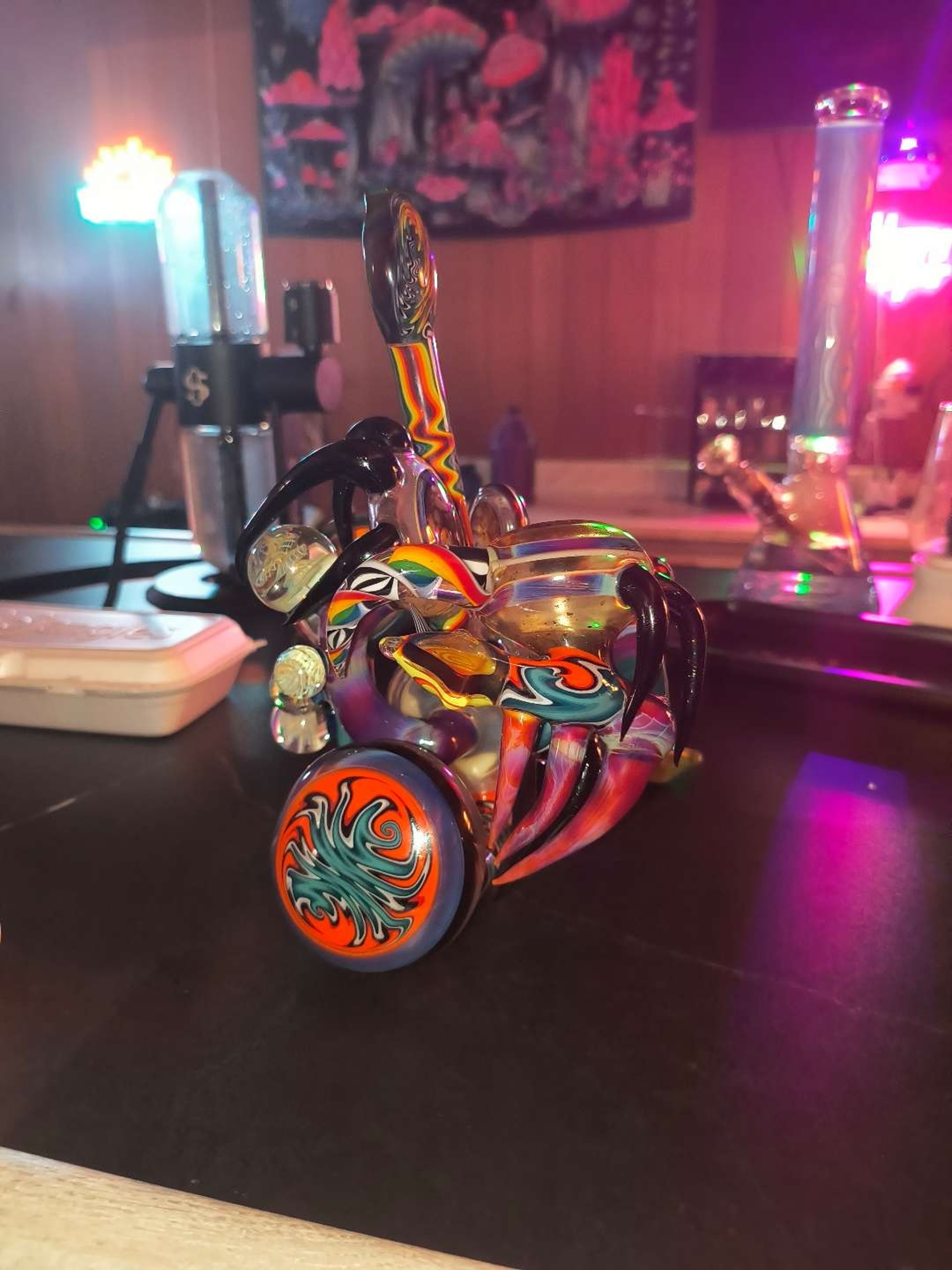 Handblown art dry pipe image 0