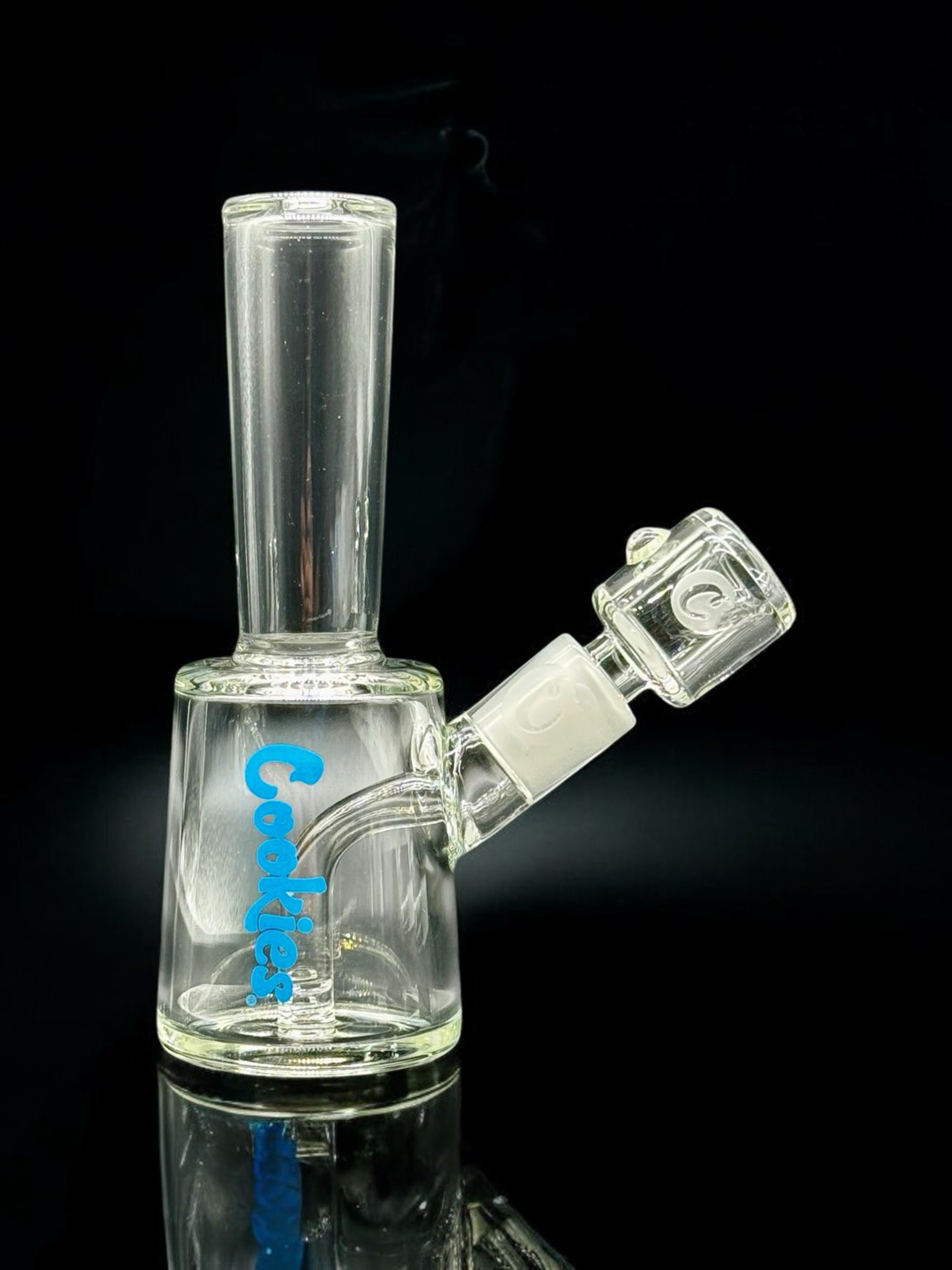 Preview pic of Mini 8” Clear Cookies Beaker Bong