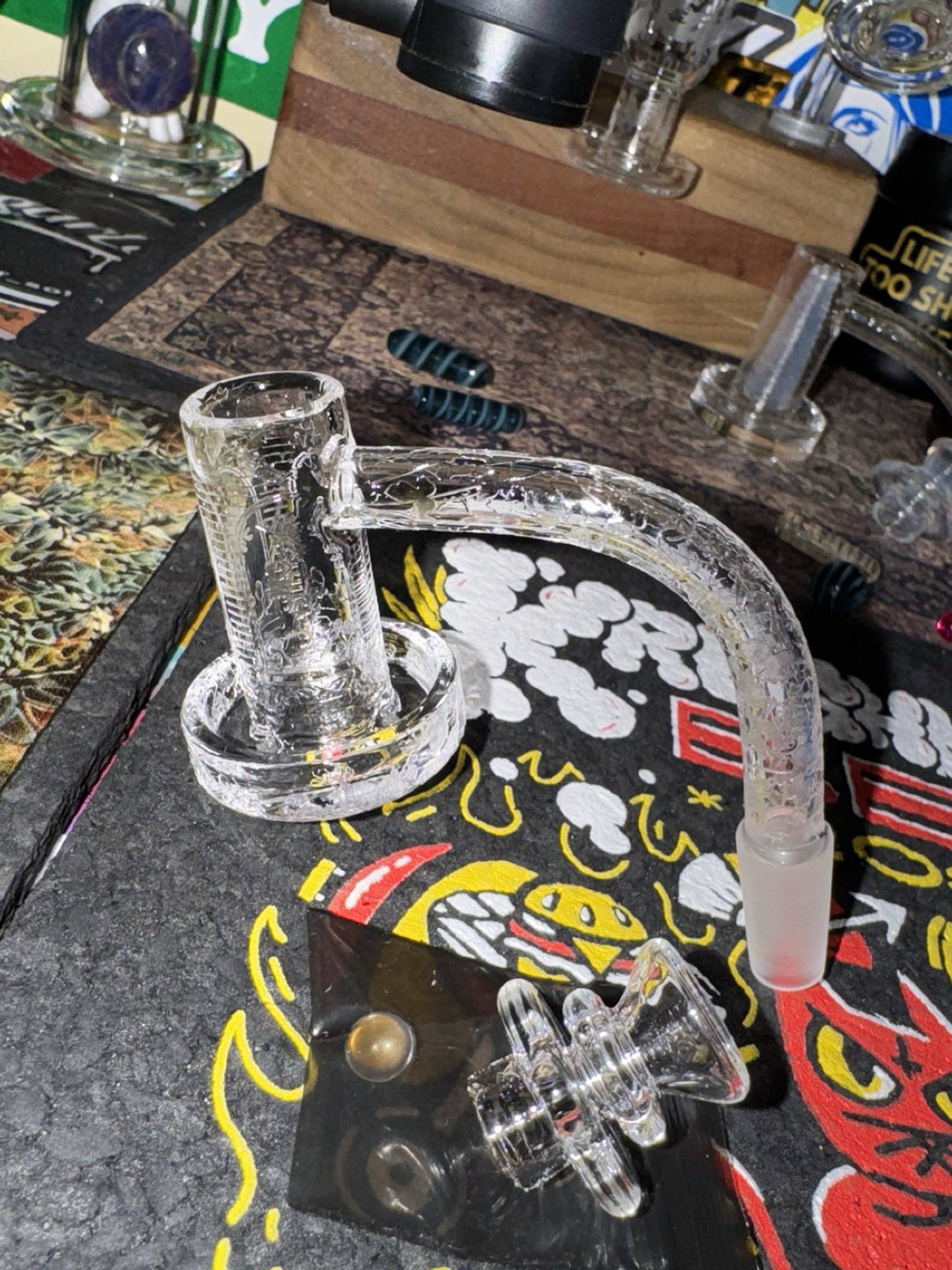 Preview pic of Quave CB Chrysanthemum set 10mm Male 90º (Brand New / Never used)