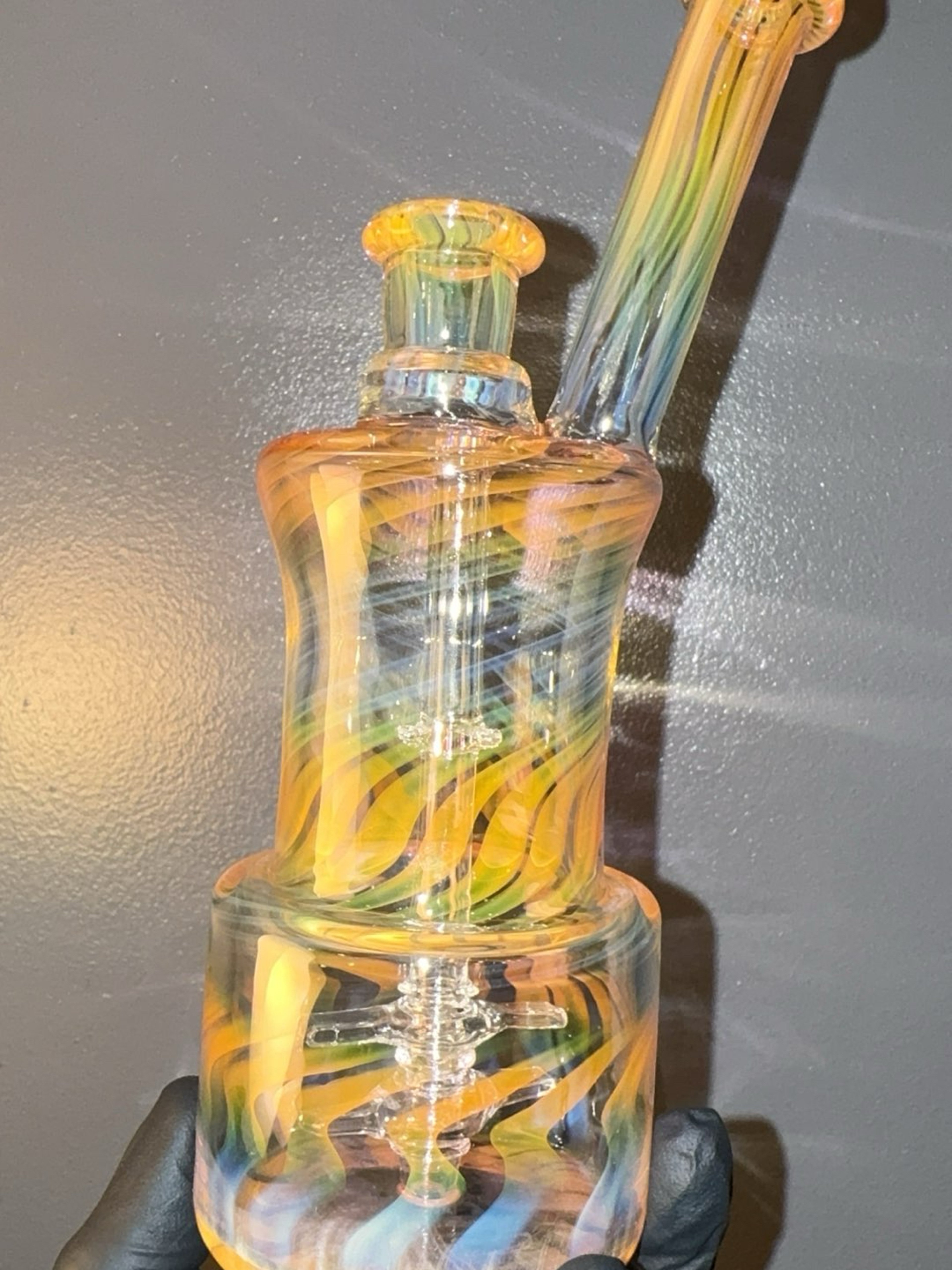 Preview pic of @tubesockglasshustle Fully fumed Double propeller tube