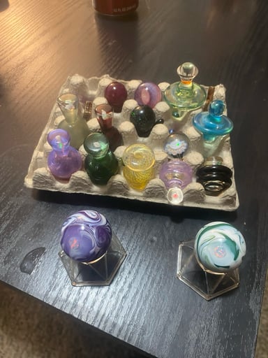 Preview pic of Lot of slurper sets/marbles