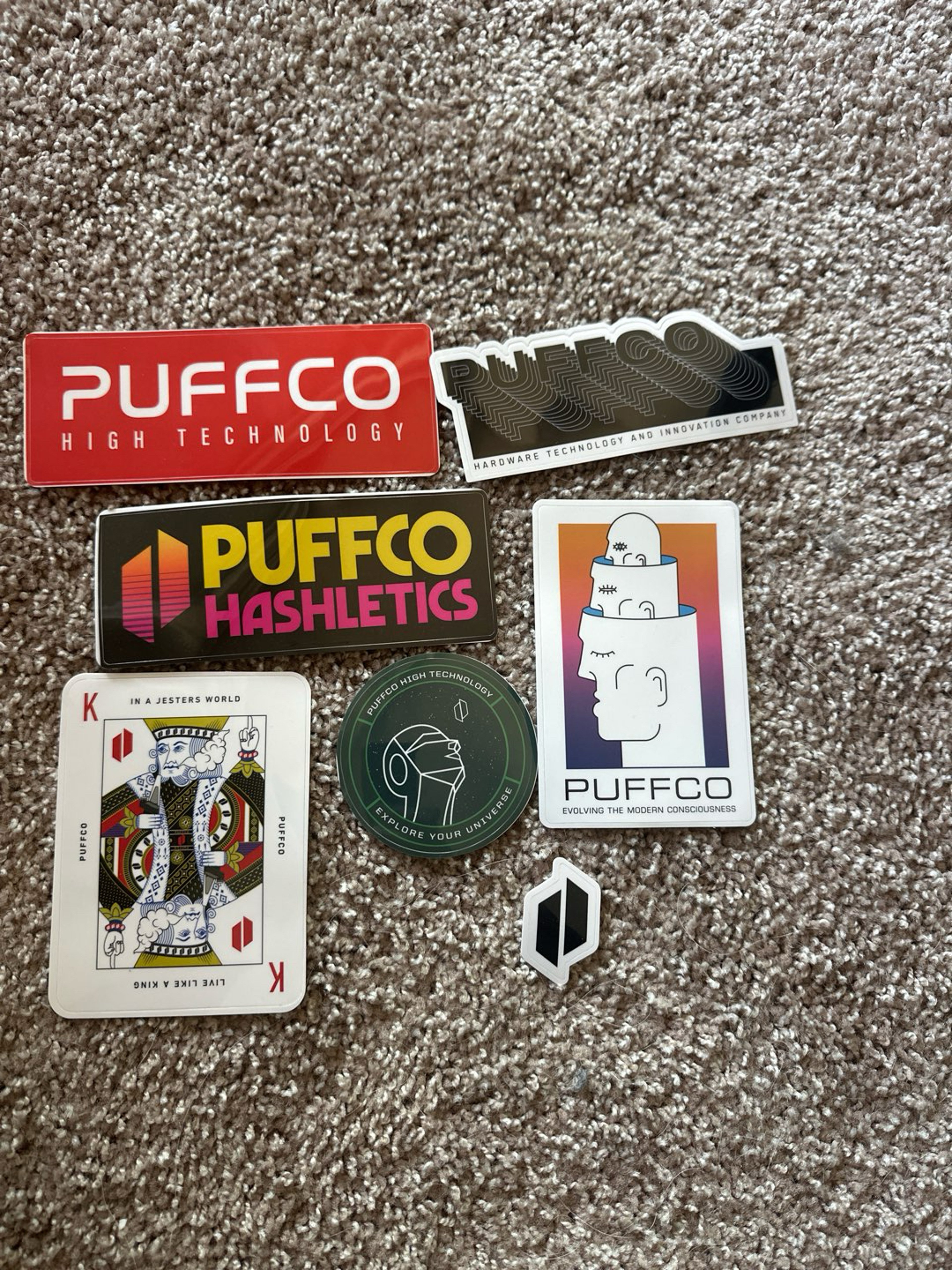 Preview pic of Puffco sticker pack