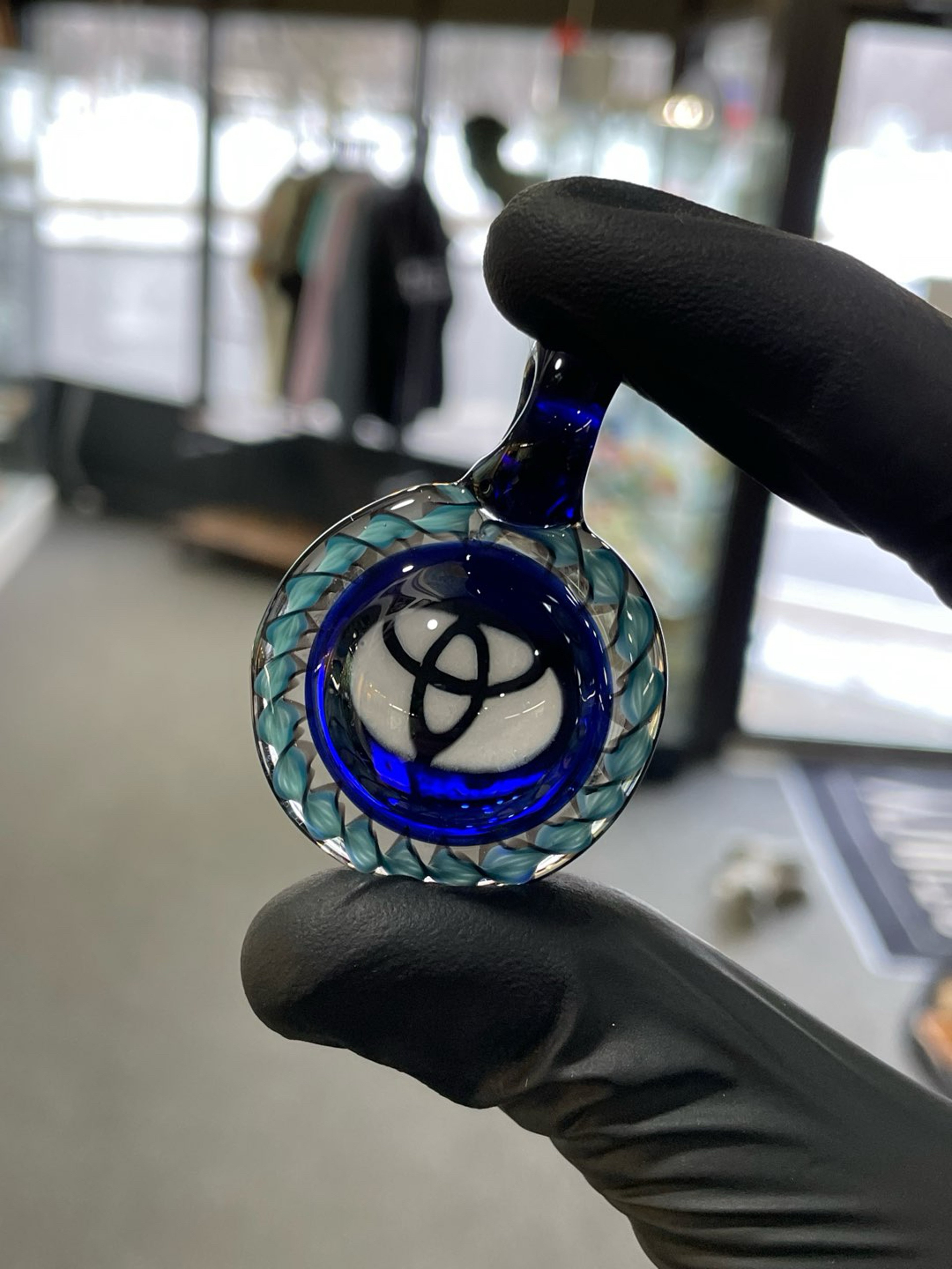 Preview pic of Willstar Glass Toyota Millie Pendy Blue