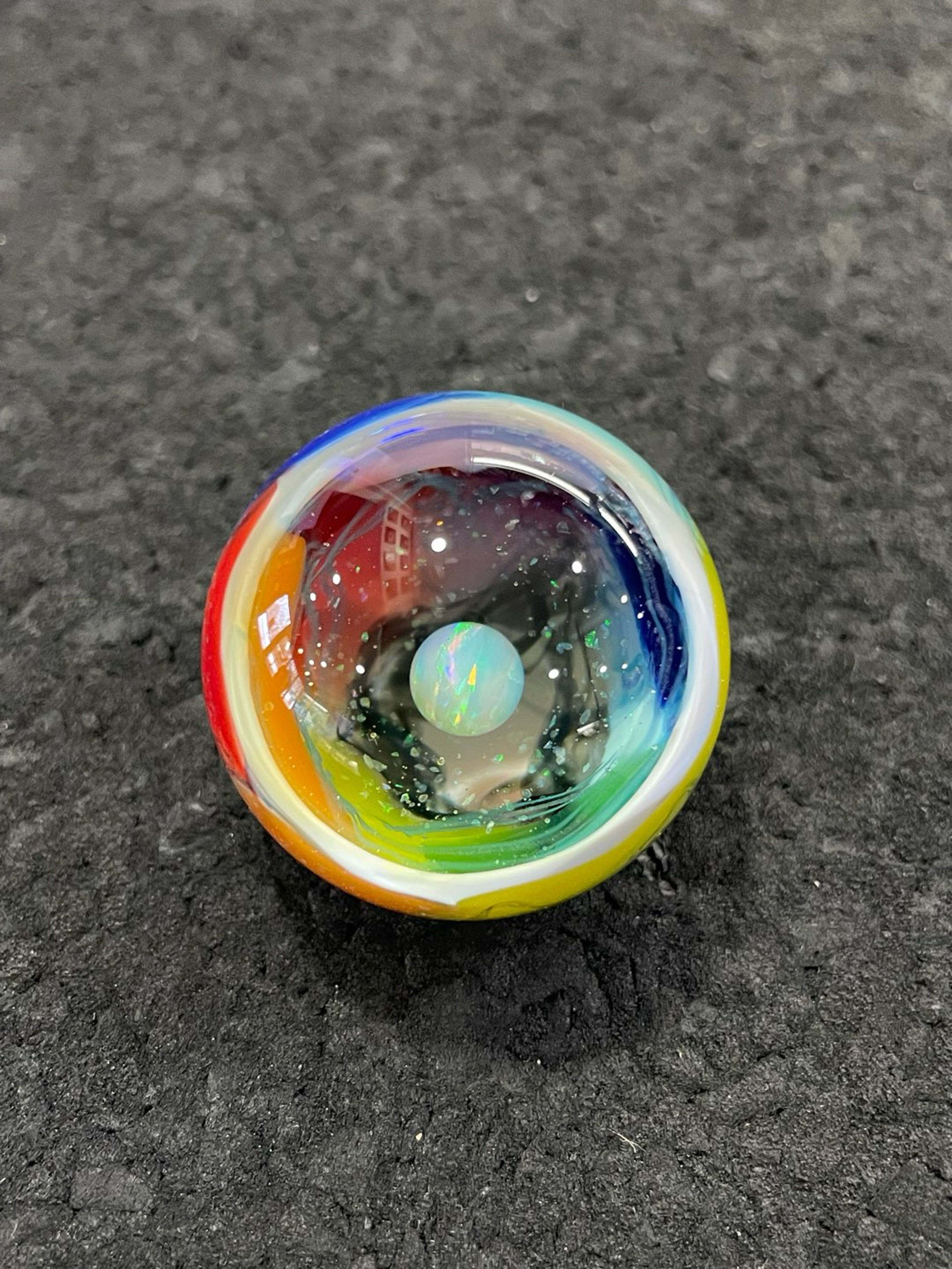 Preview pic of Scomo Large Scribble Marble Rainbow