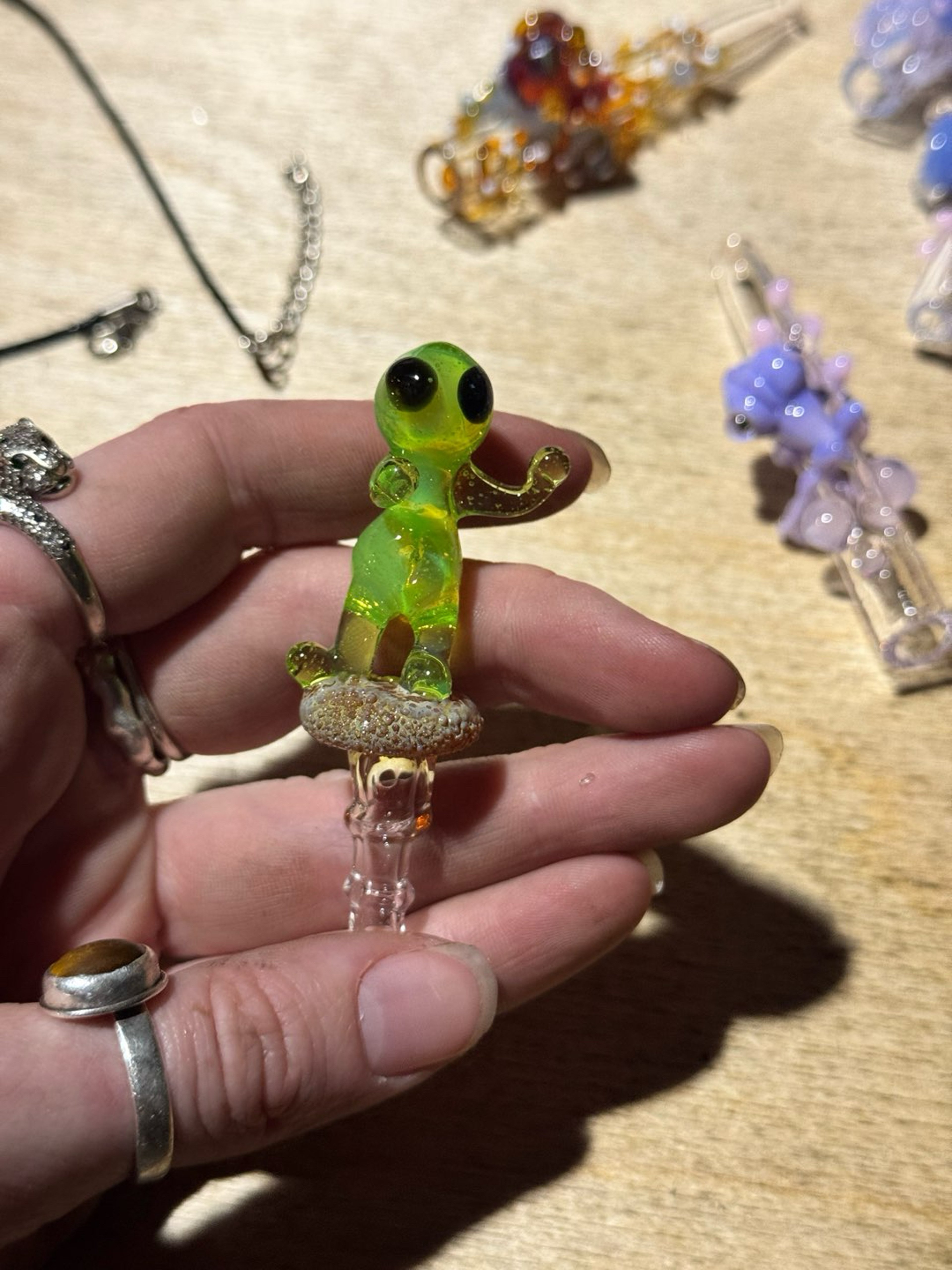 Preview pic of 👽Alien joystick 3D (custom order)