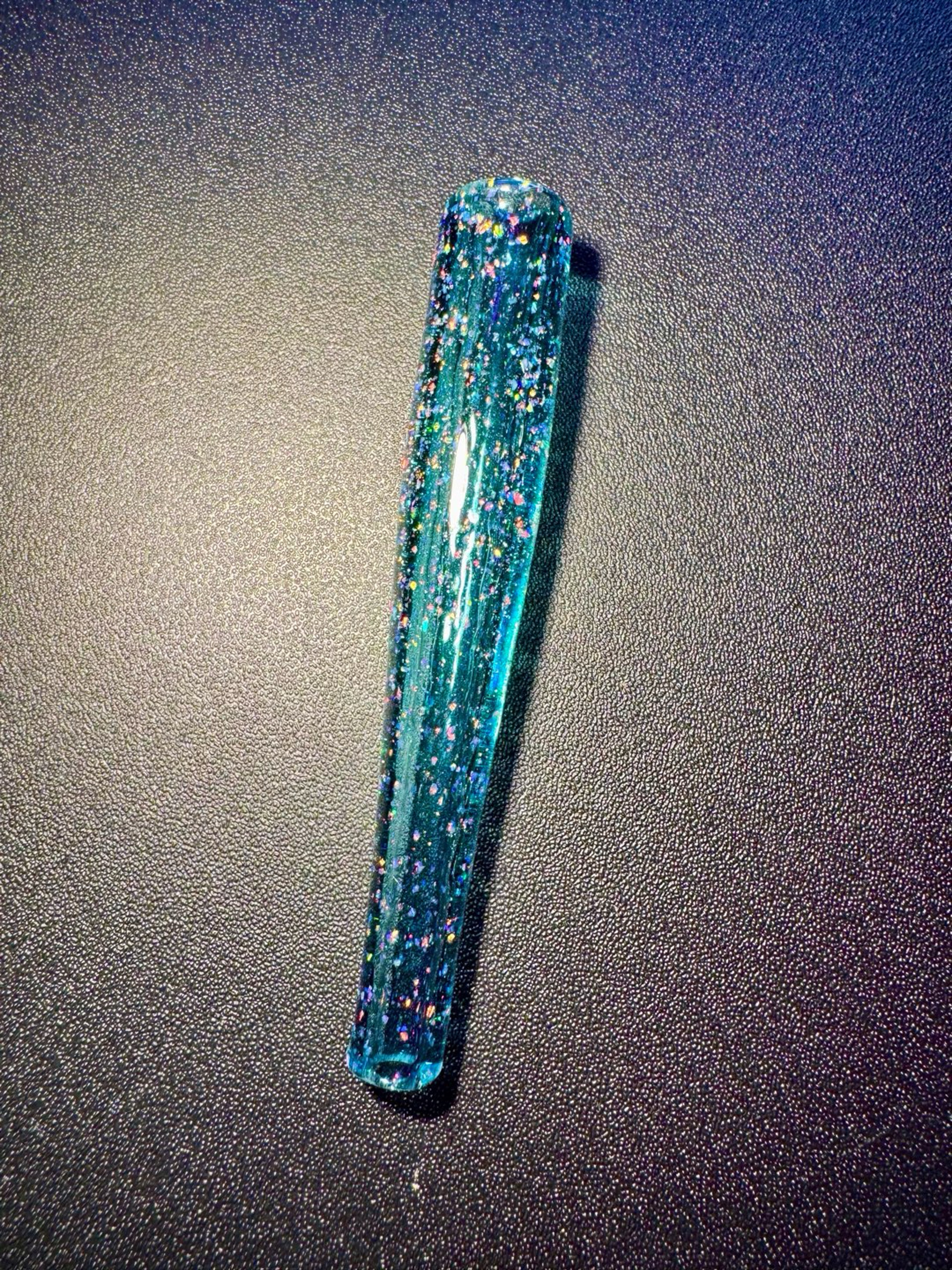 Preview pic of Blue Stardust w/ Crush Opal Long Joint Tip