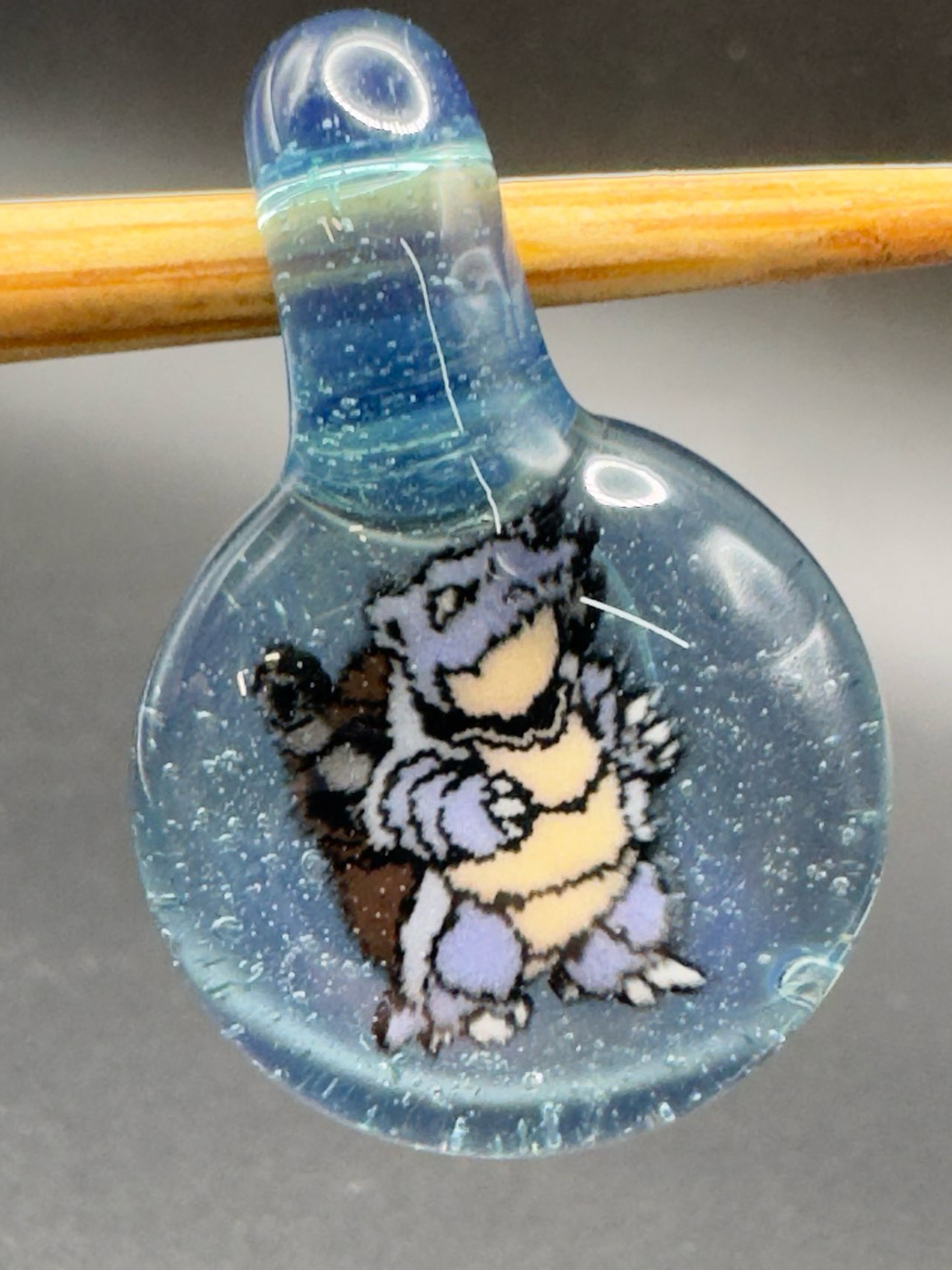 Preview pic of Firefox Glass - Blastoise Pendant