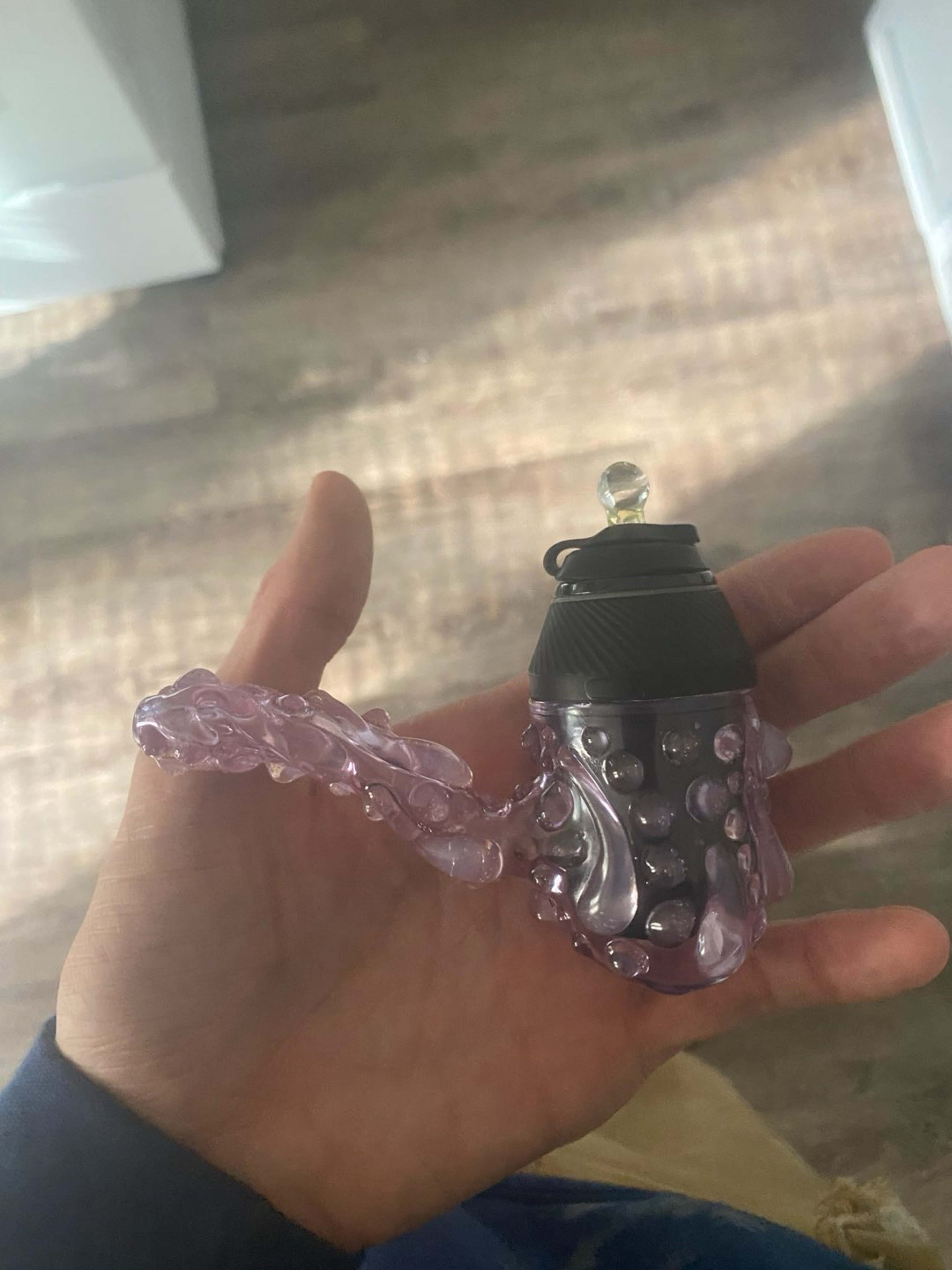 Preview pic of Puffco proxy w custom efw glass an slate glass cap