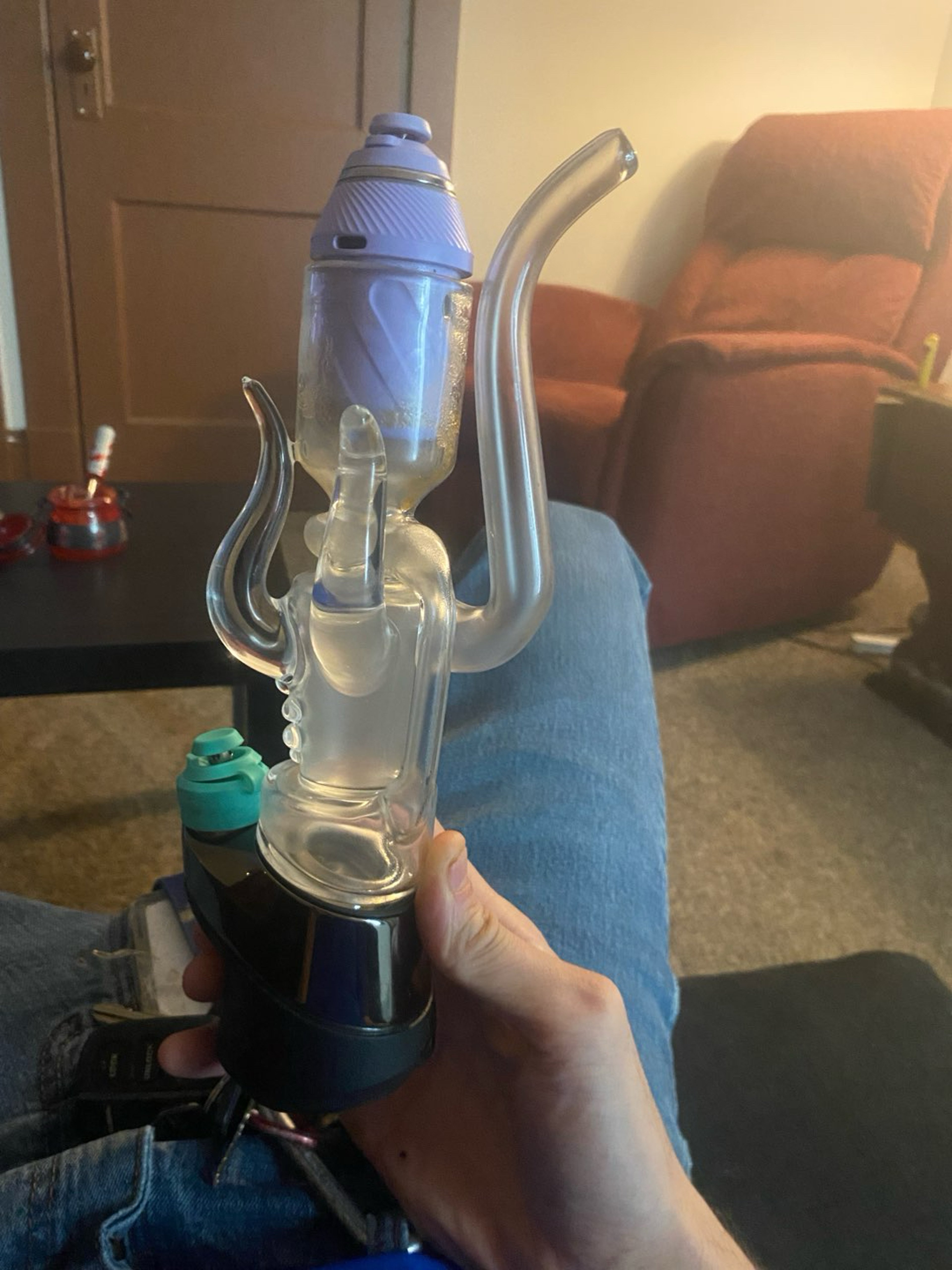 Preview pic of Puffco peak with dry pro-xy attachment by efw