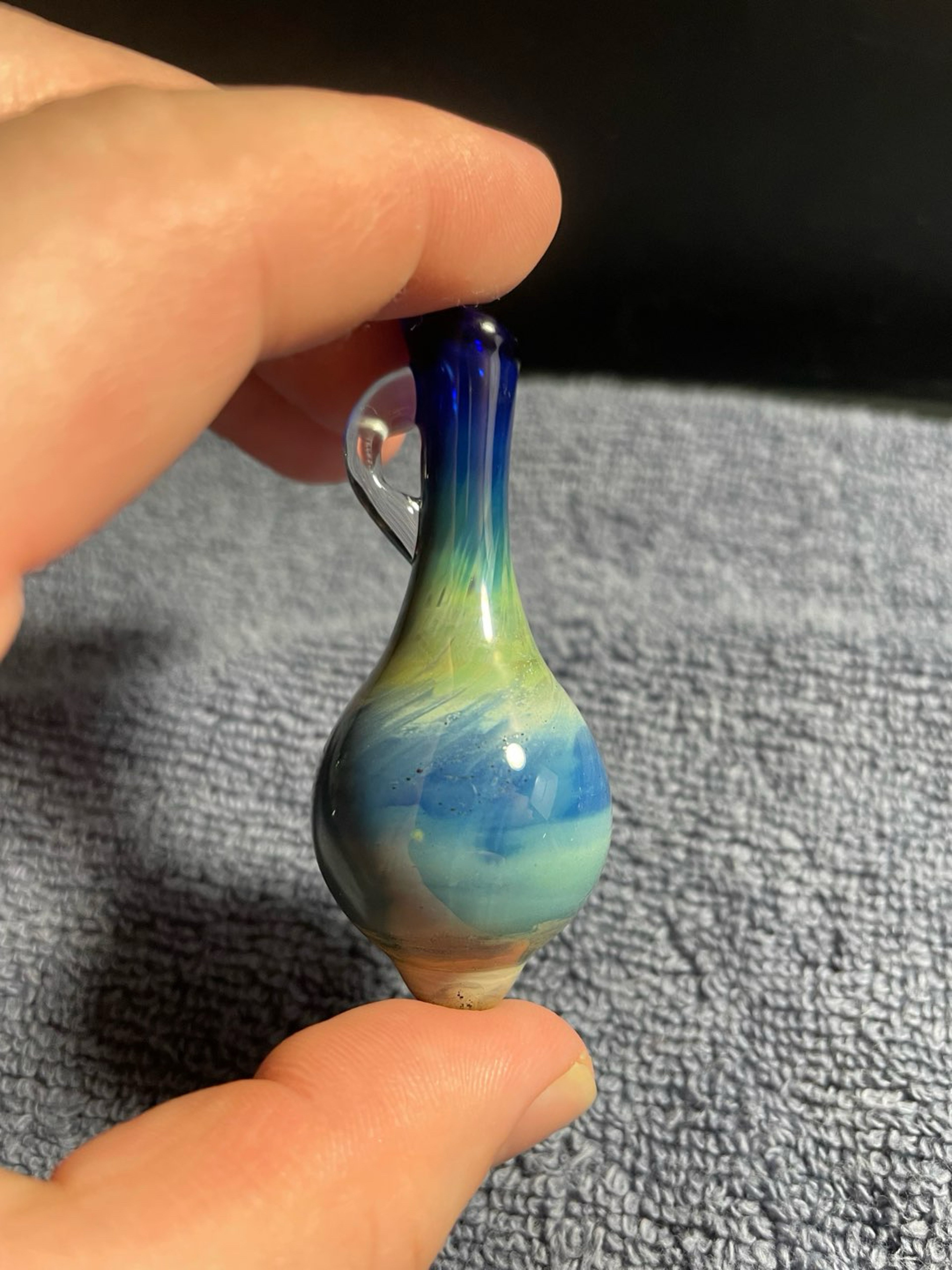 Preview pic of Glass Potion Jar Pendant