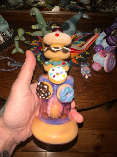 Preview pic of KGB triple stack donut
