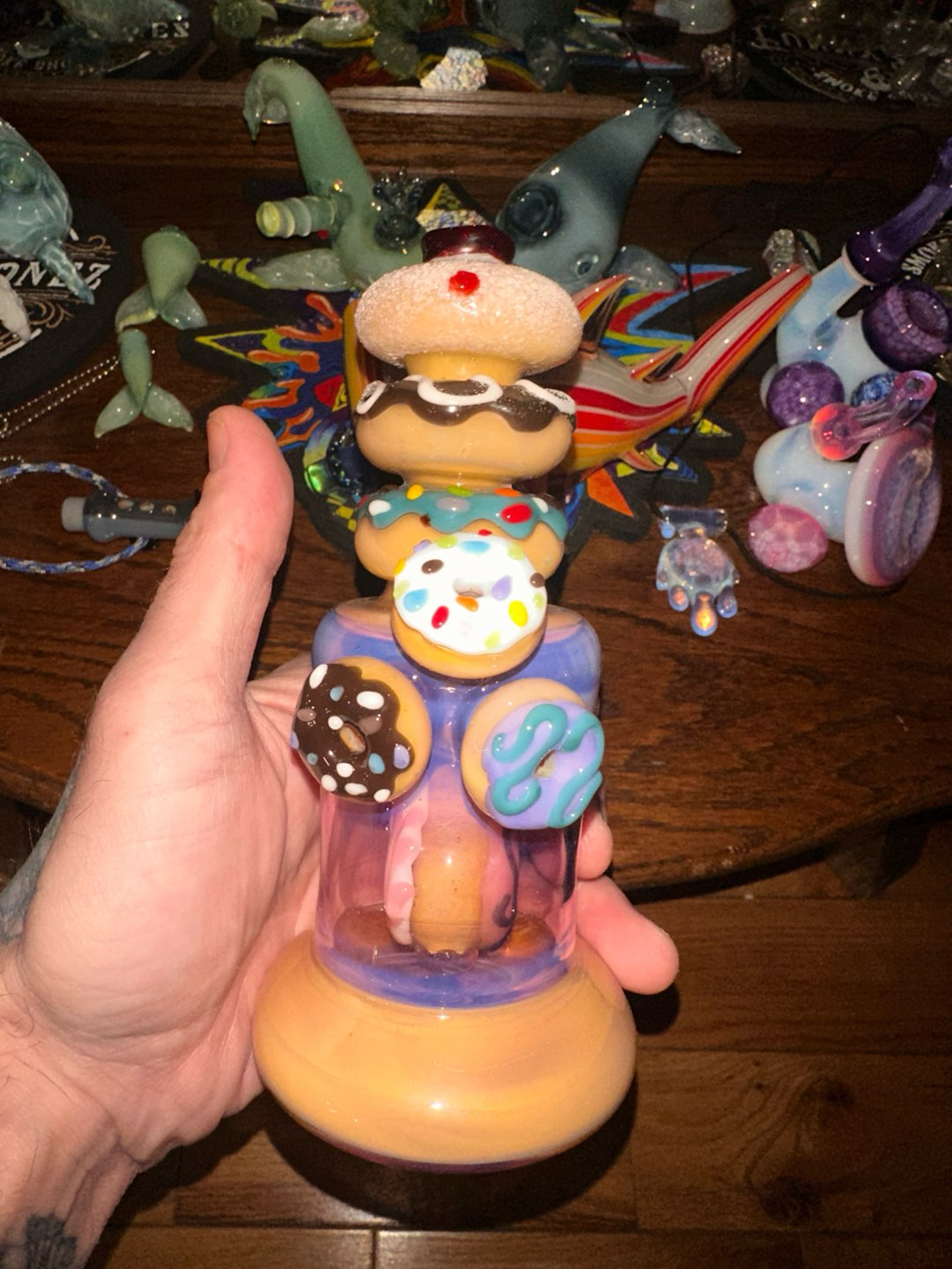 Preview pic of KGB triple stack donut