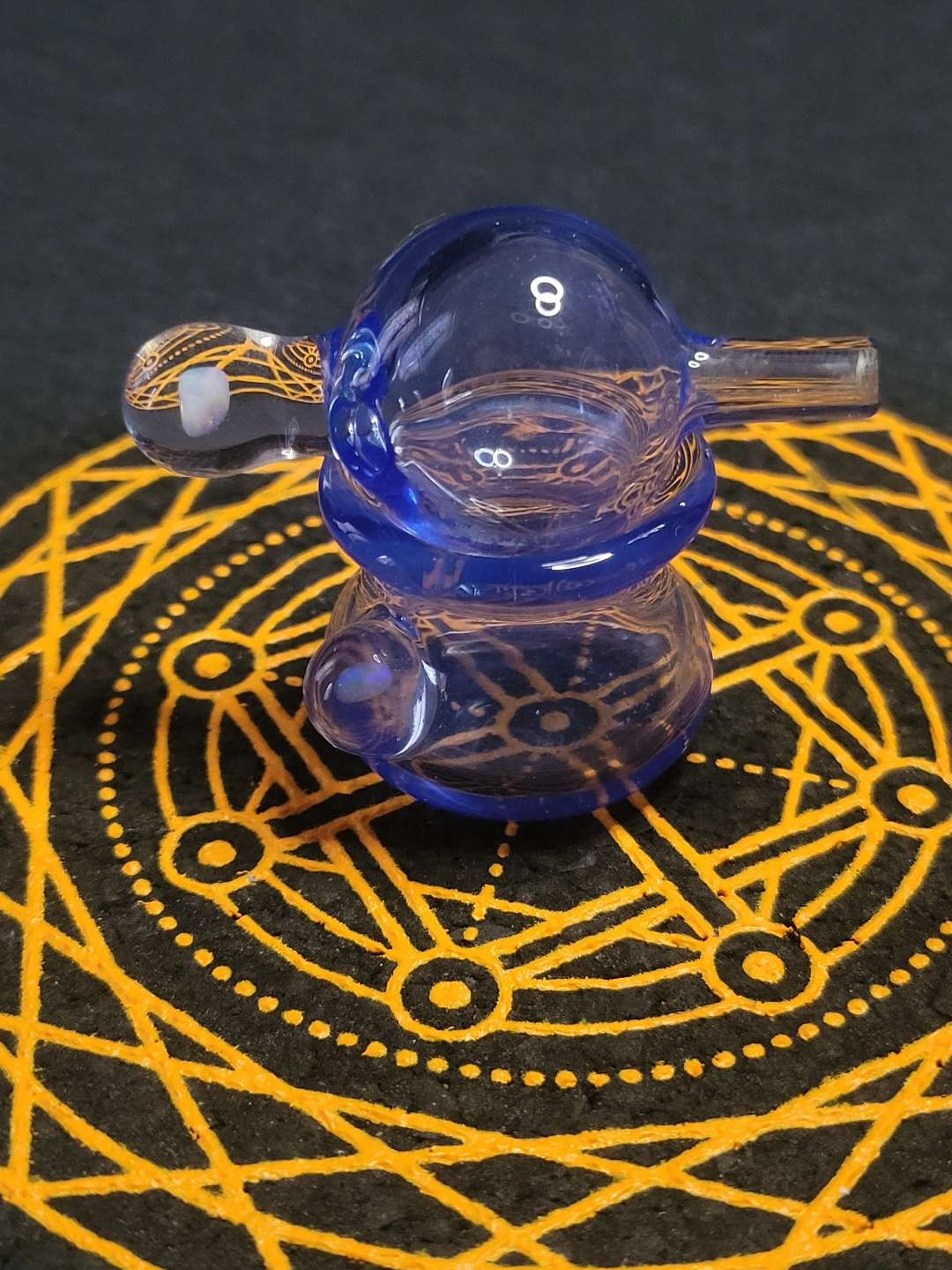 Preview pic of Ether Bubble Cap and Honey Pot Stand