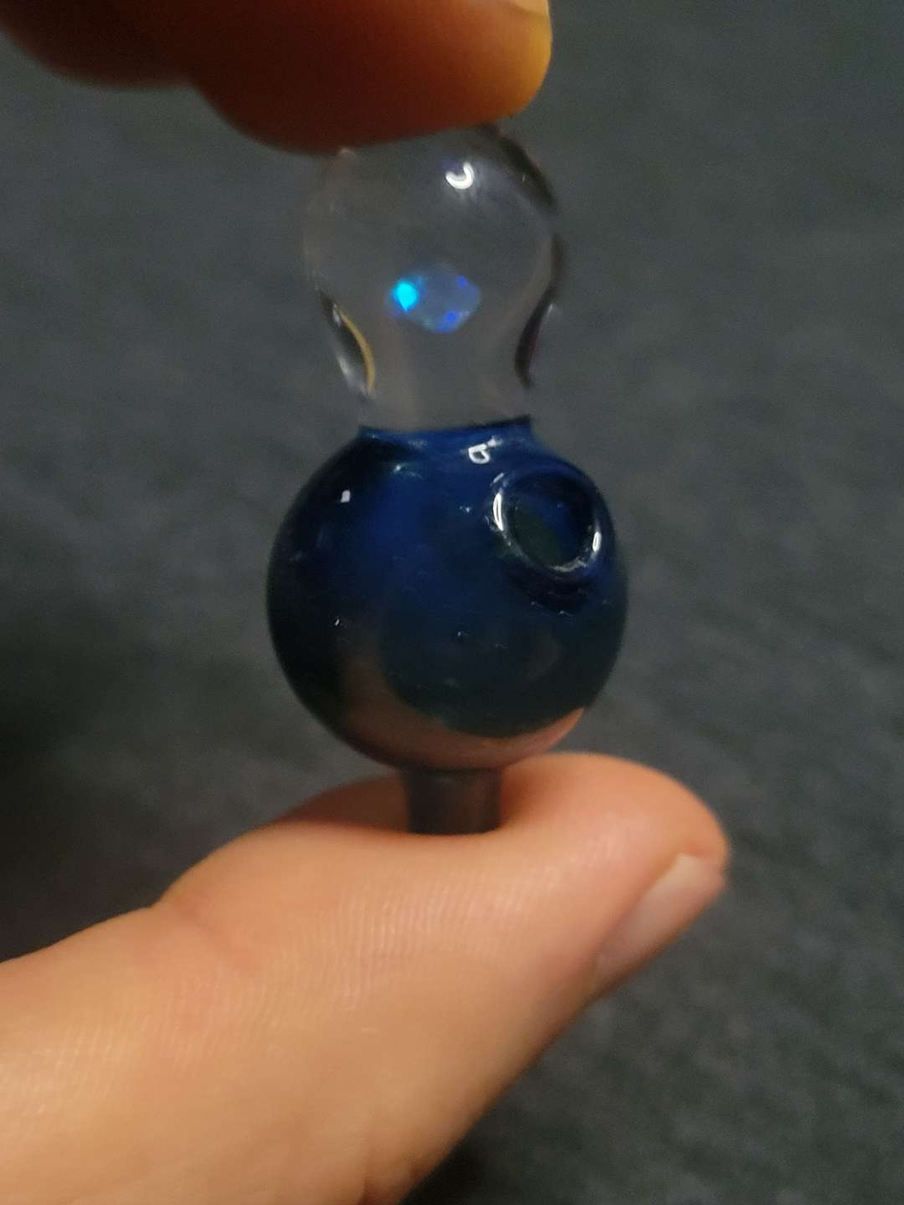 Preview pic of Puffco Peak Blue Slyme Cap