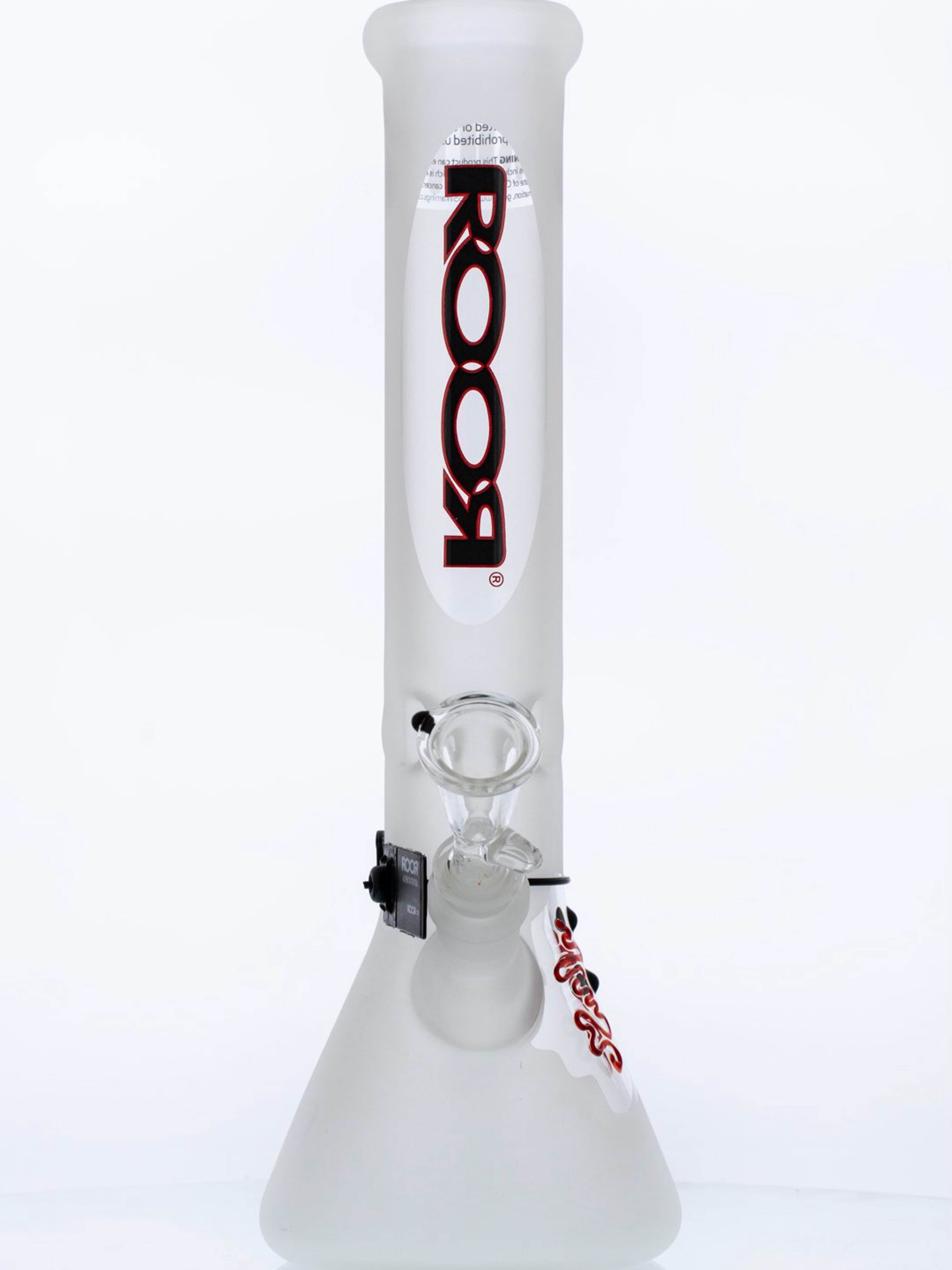 ROOR beaker 14” 5mm with Frosted Body image 0