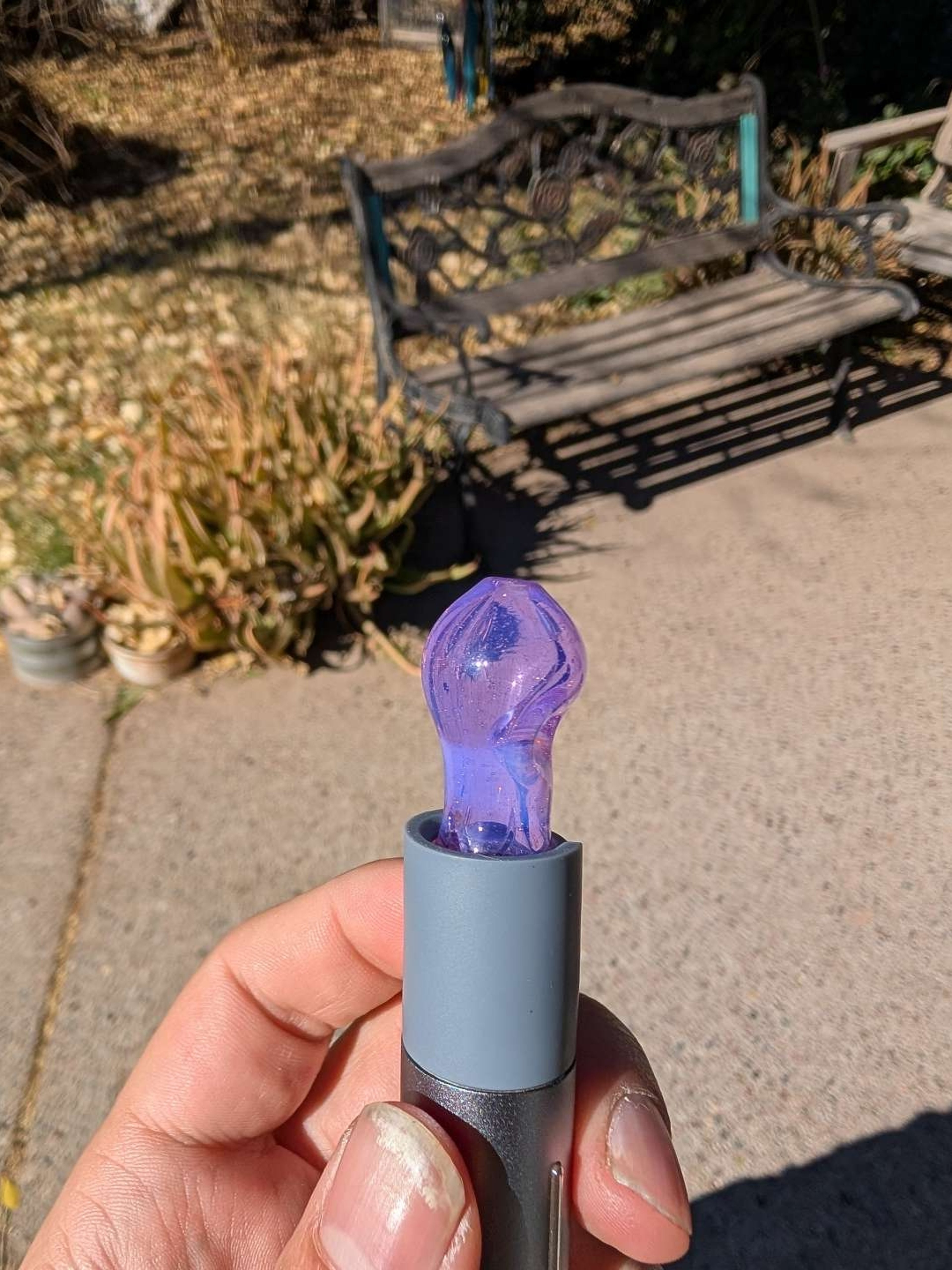 Preview pic of Pivot spinner top purple lilac