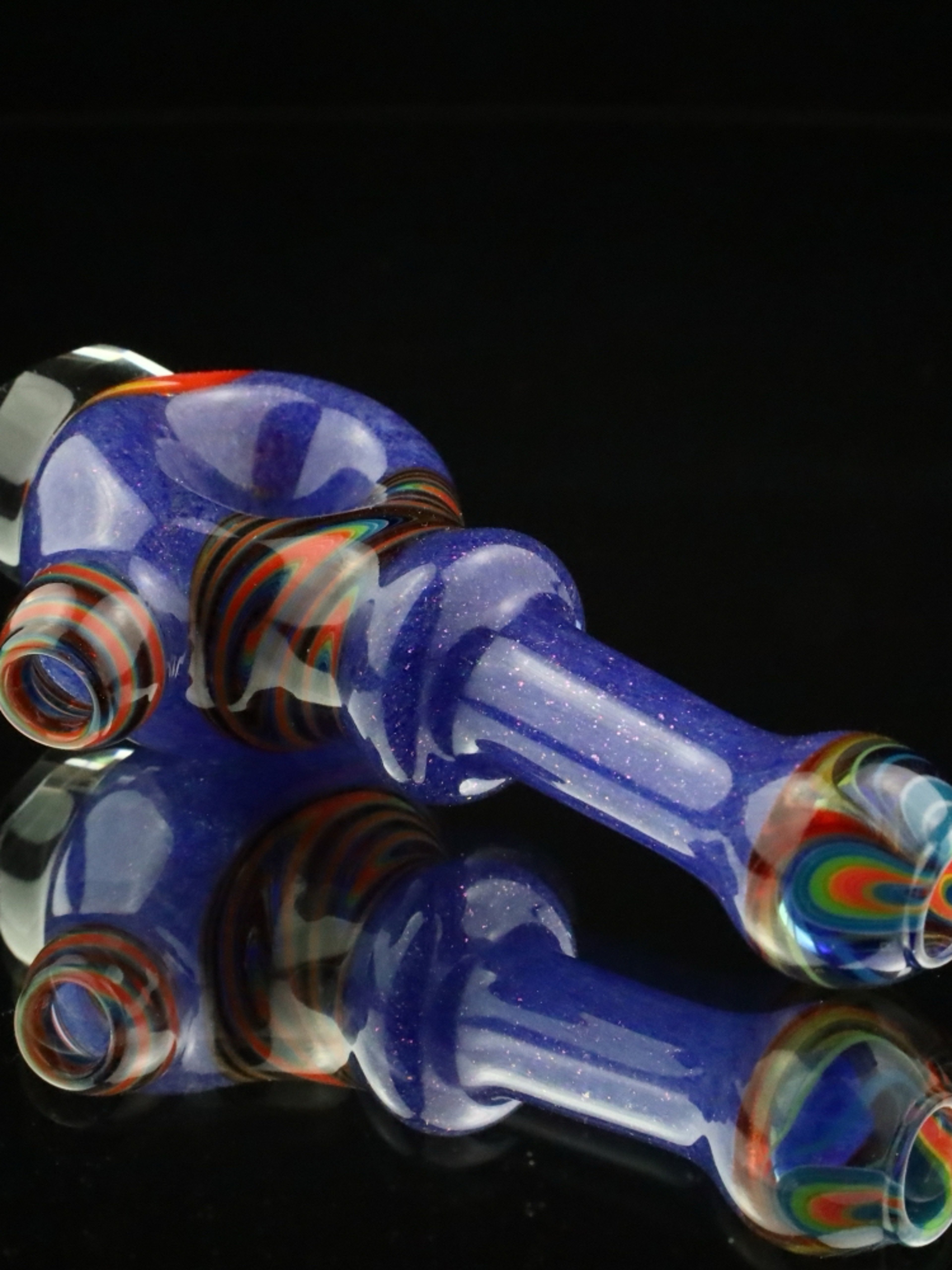 Preview pic of Cowboy Glass UV Faceted Spoon #1