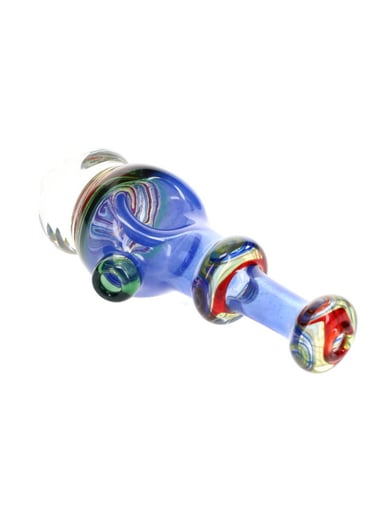 Preview pic of Cowboy Glass Faceted Spoon #8