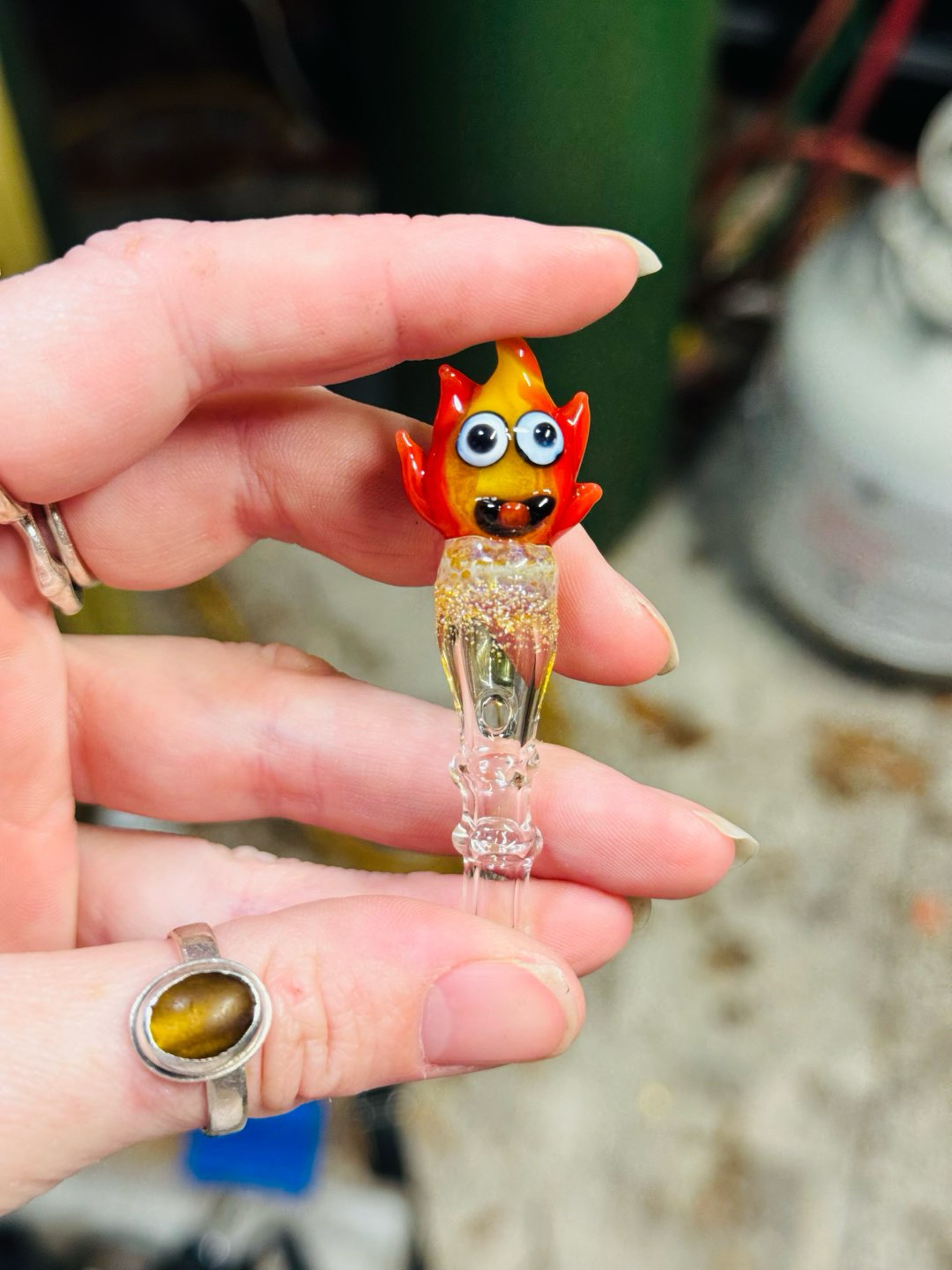 Preview pic of Calcifer joystick 3DXl Fits the puffco peak pro
