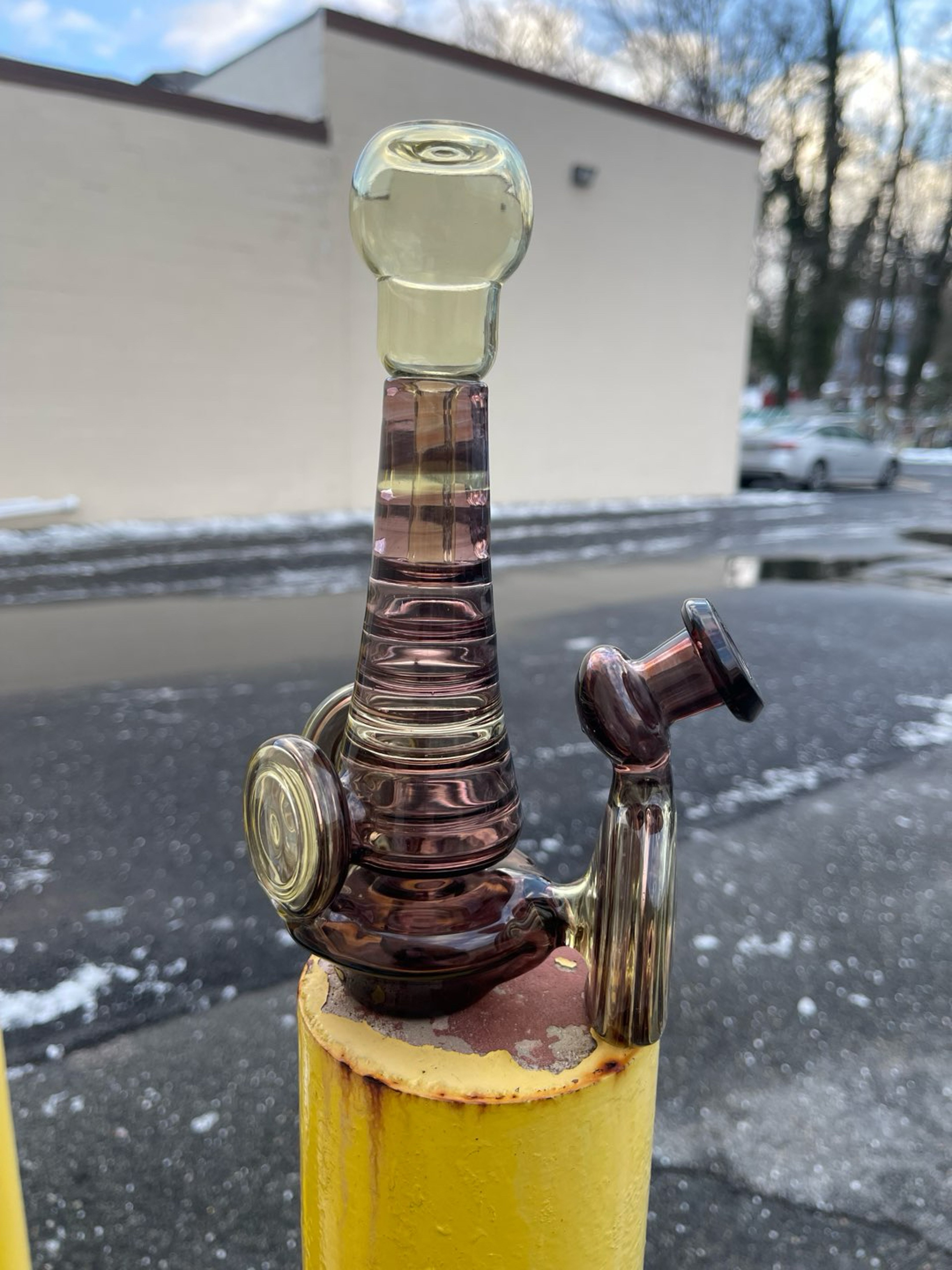Preview pic of Jacob Isavinncent Rippled Out Sphere w/ Carb Cap