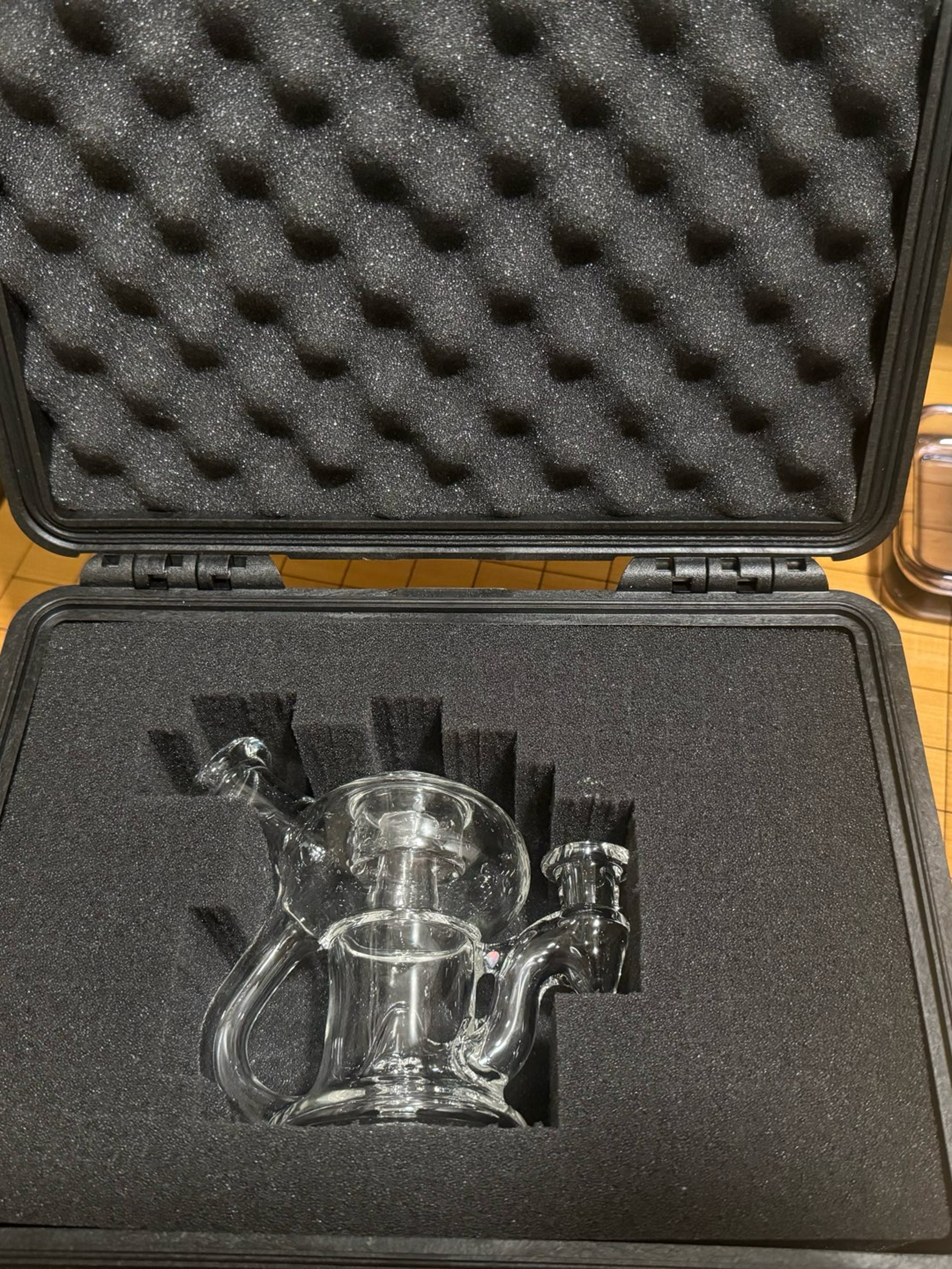 Preview pic of Blais glass - V2 Clear Pillar point recycler
