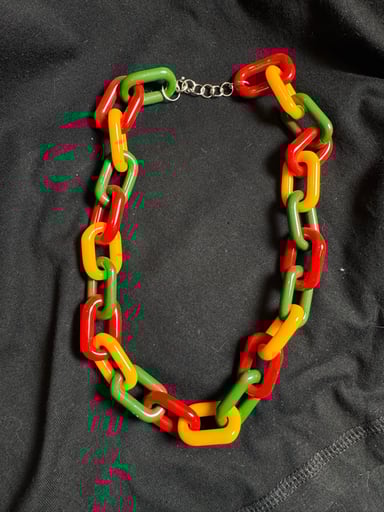 Preview pic of Frank Murphy Rasta Chain 28 Link