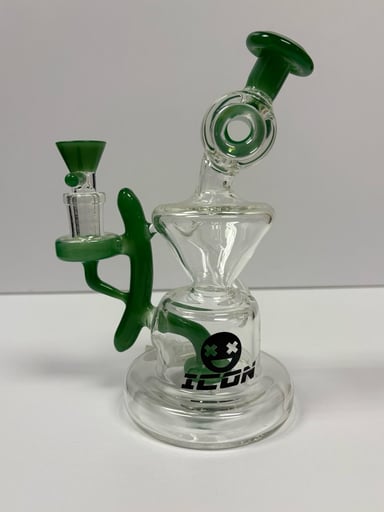 Preview pic of ICON Glass recycler color accent 14mm 90