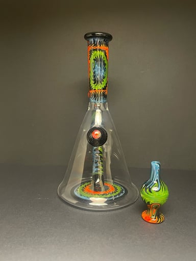 Preview pic of Devo Line Worked Beaker w/ Cap