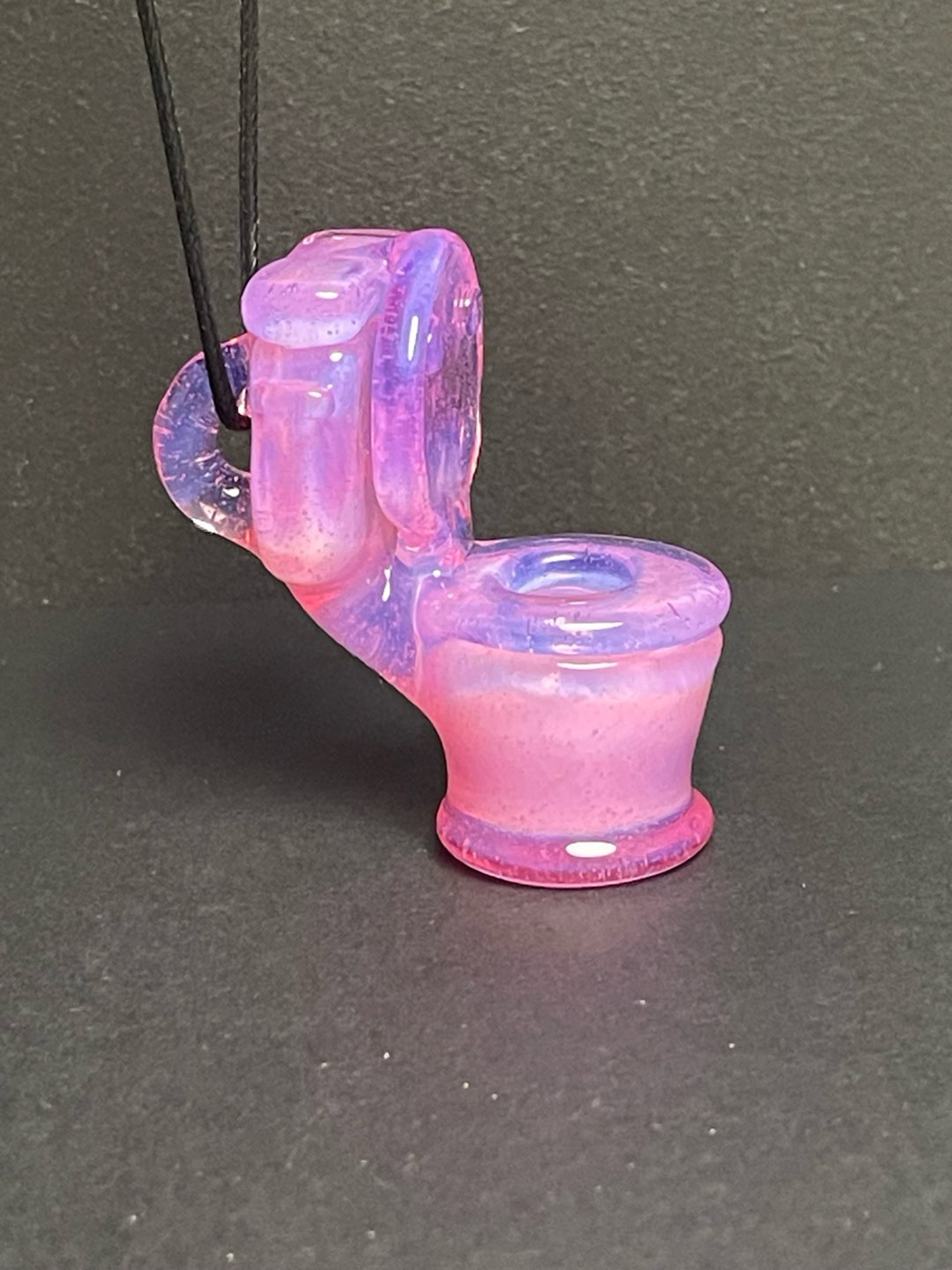 Preview pic of Zach Puchowitz (Ouchkick) Pink Slyme Toilet Pendanf