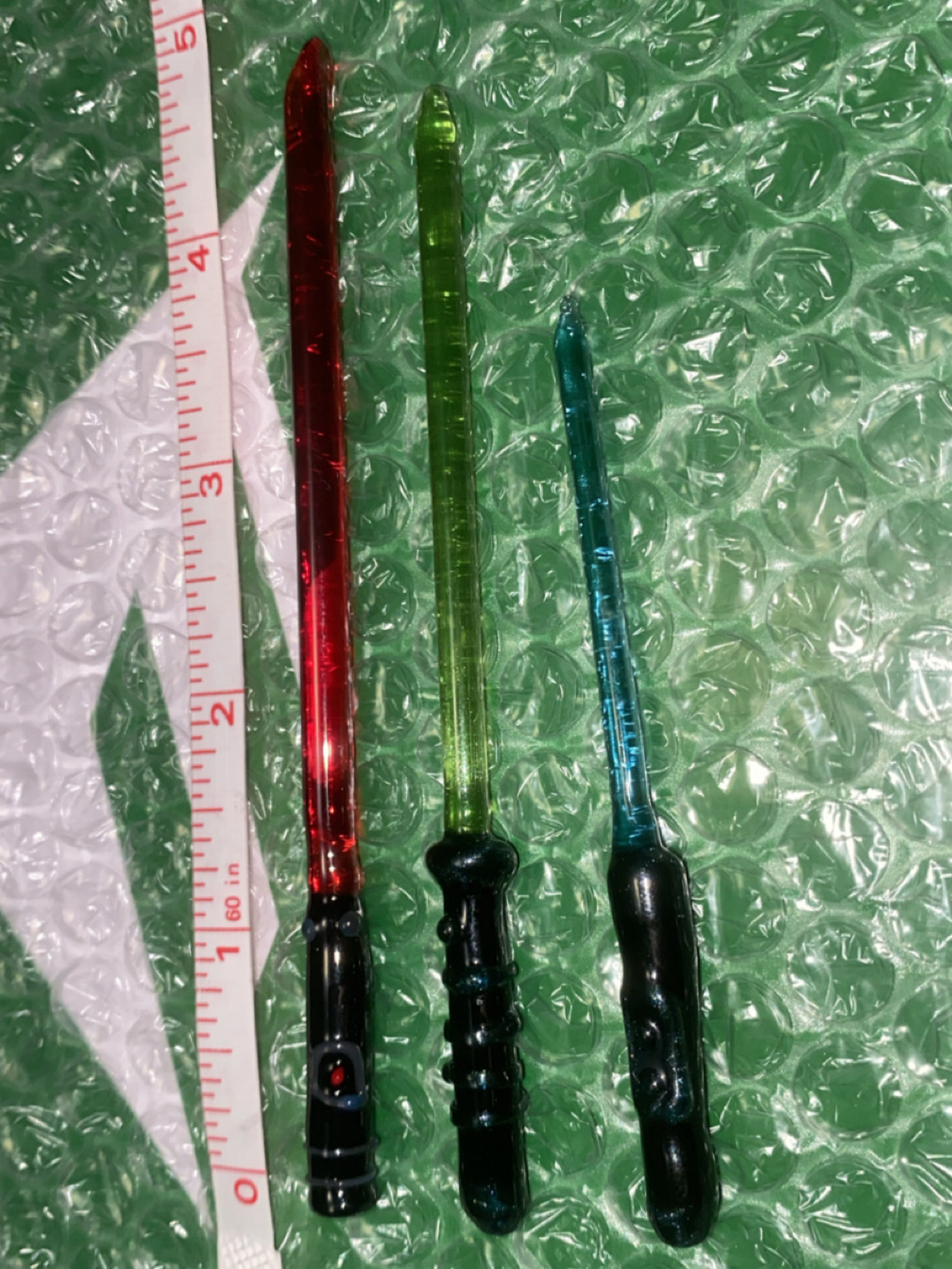 Preview pic of Glass Light Saber Dab Tool Set