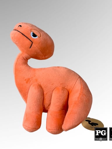 Preview pic of Elbo Mini Plush Orange Bronto