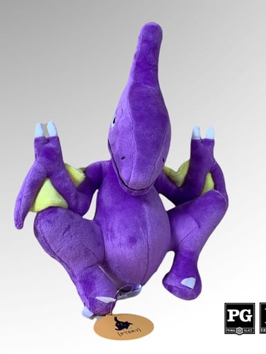 Preview pic of Elbo Mini Plush Purple Ptery