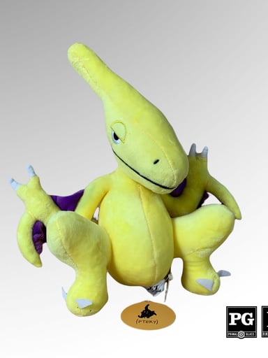 Preview pic of Elbo Mini Plush Yellow Ptery
