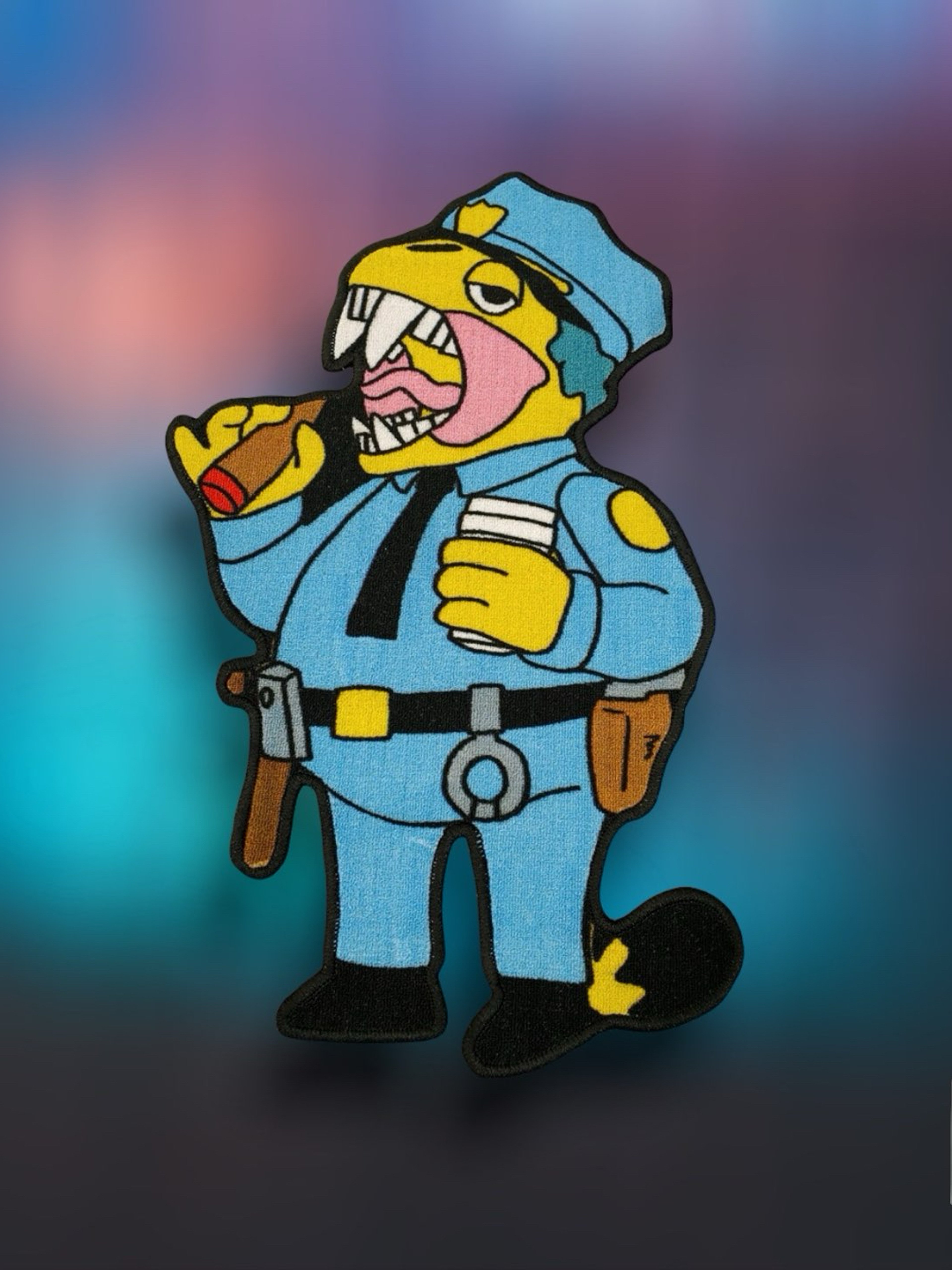Preview pic of GZ1 x Elbo Dino Wiggum Rug 3ft